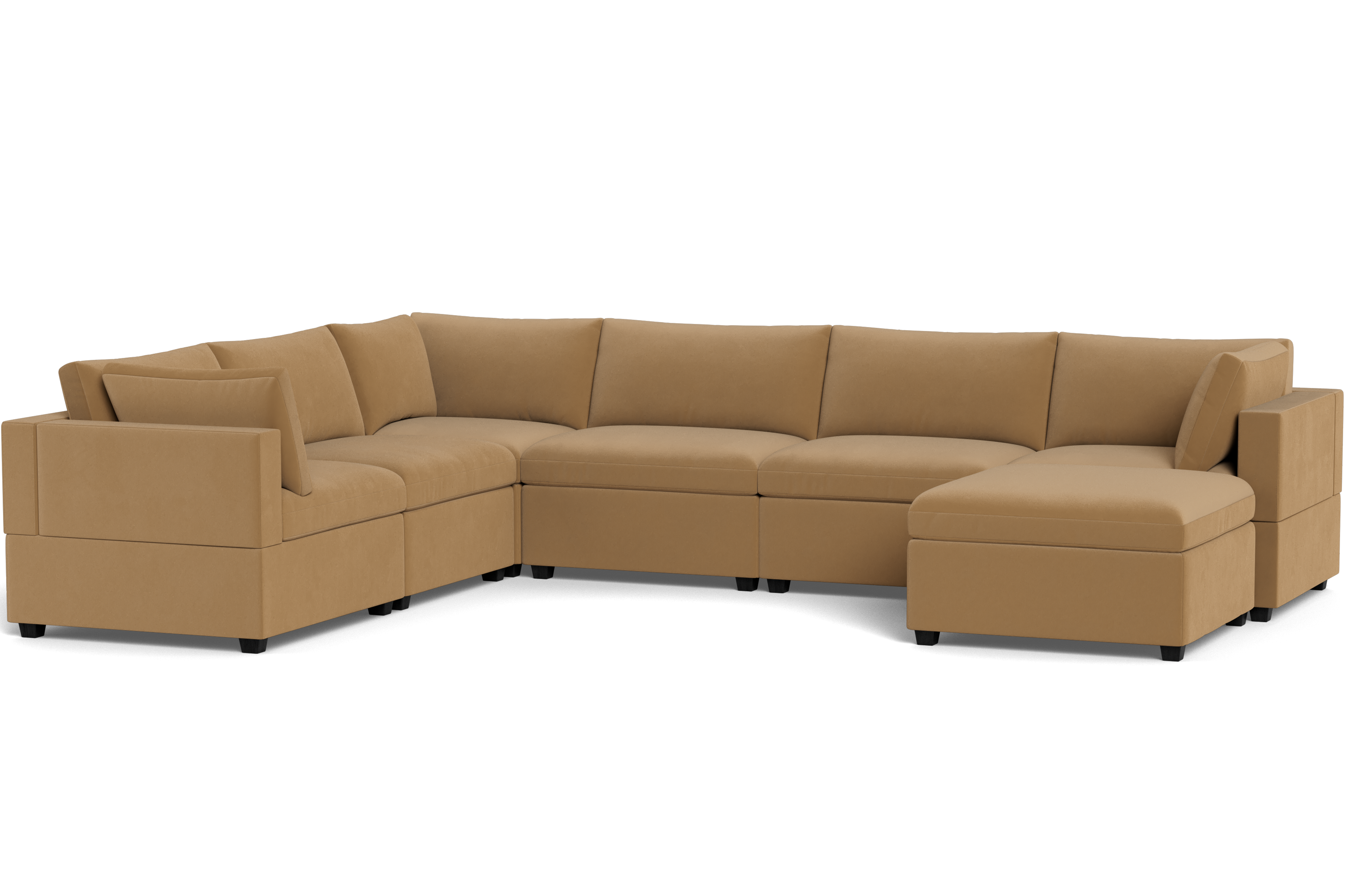 Kova Box Cushion Grand Corner + Ottoman