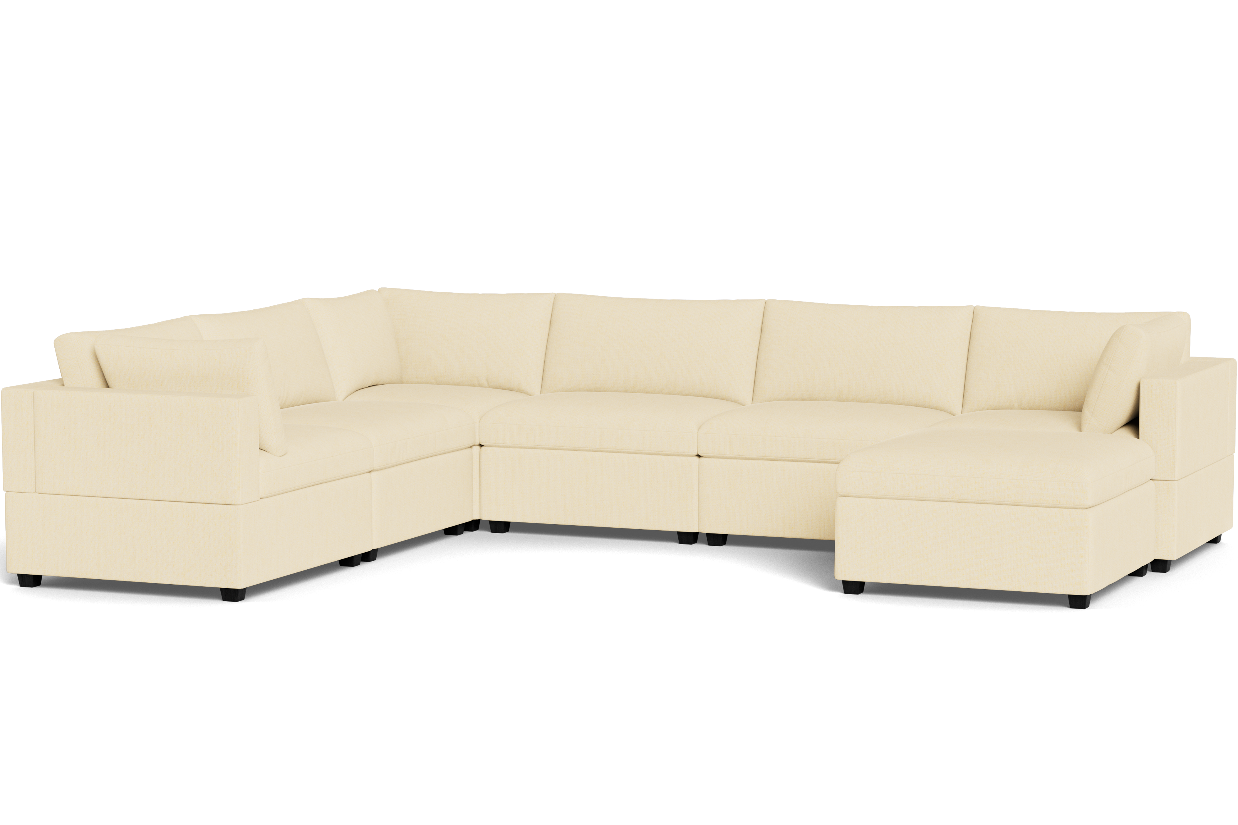 Kova Box Cushion Grand Corner + Ottoman