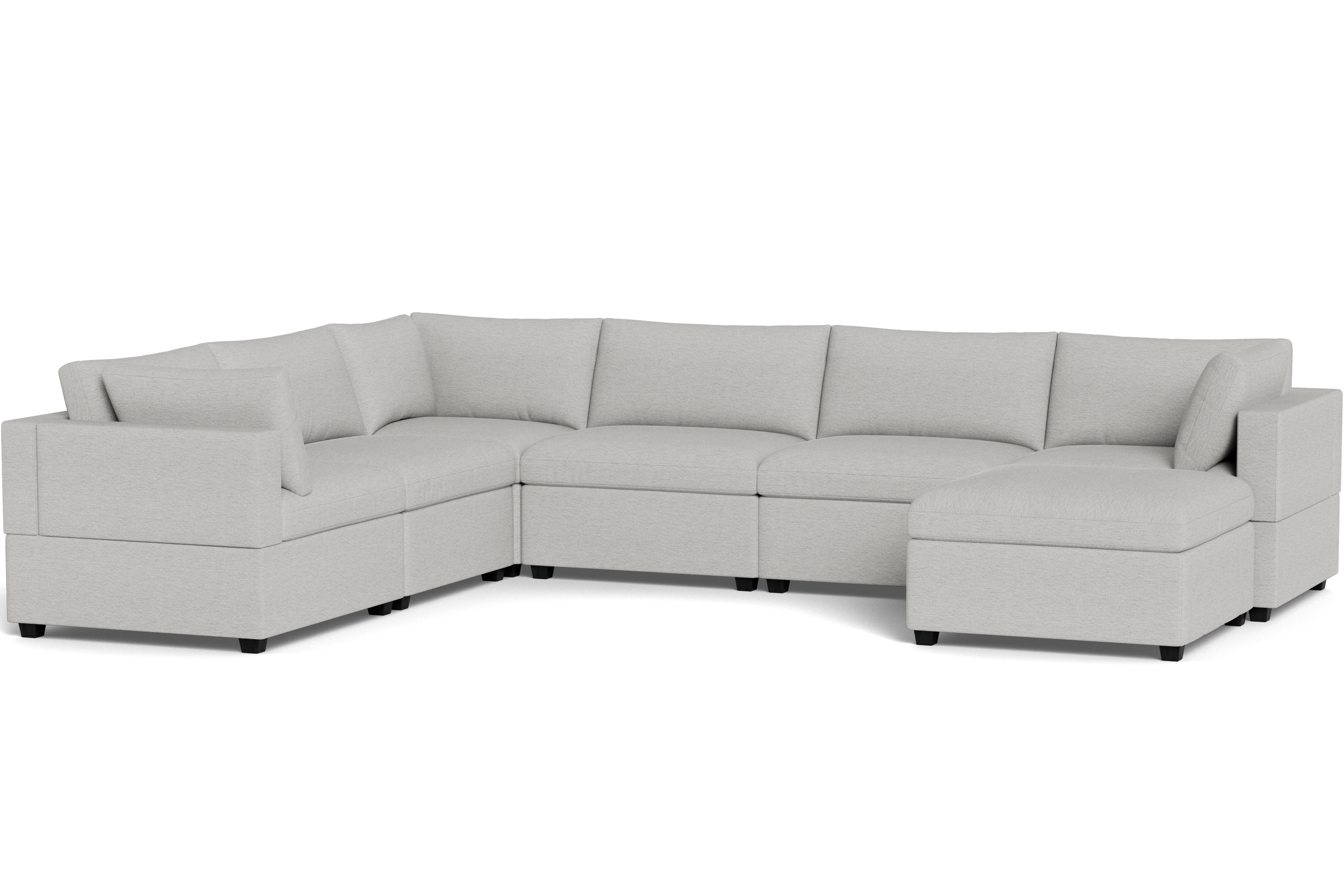 Kova Box Cushion Grand Corner + Ottoman