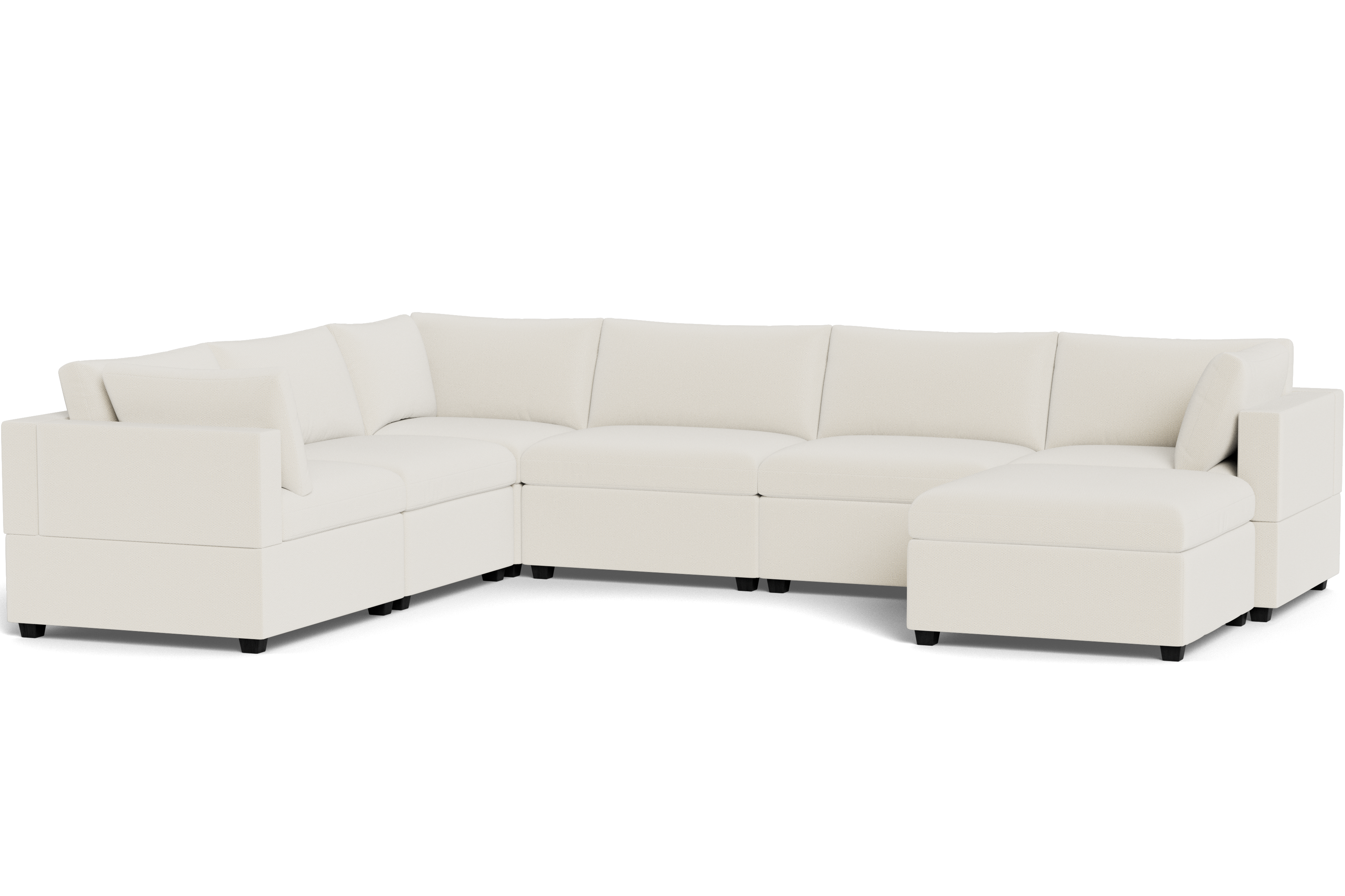 Kova Box Cushion Grand Corner + Ottoman