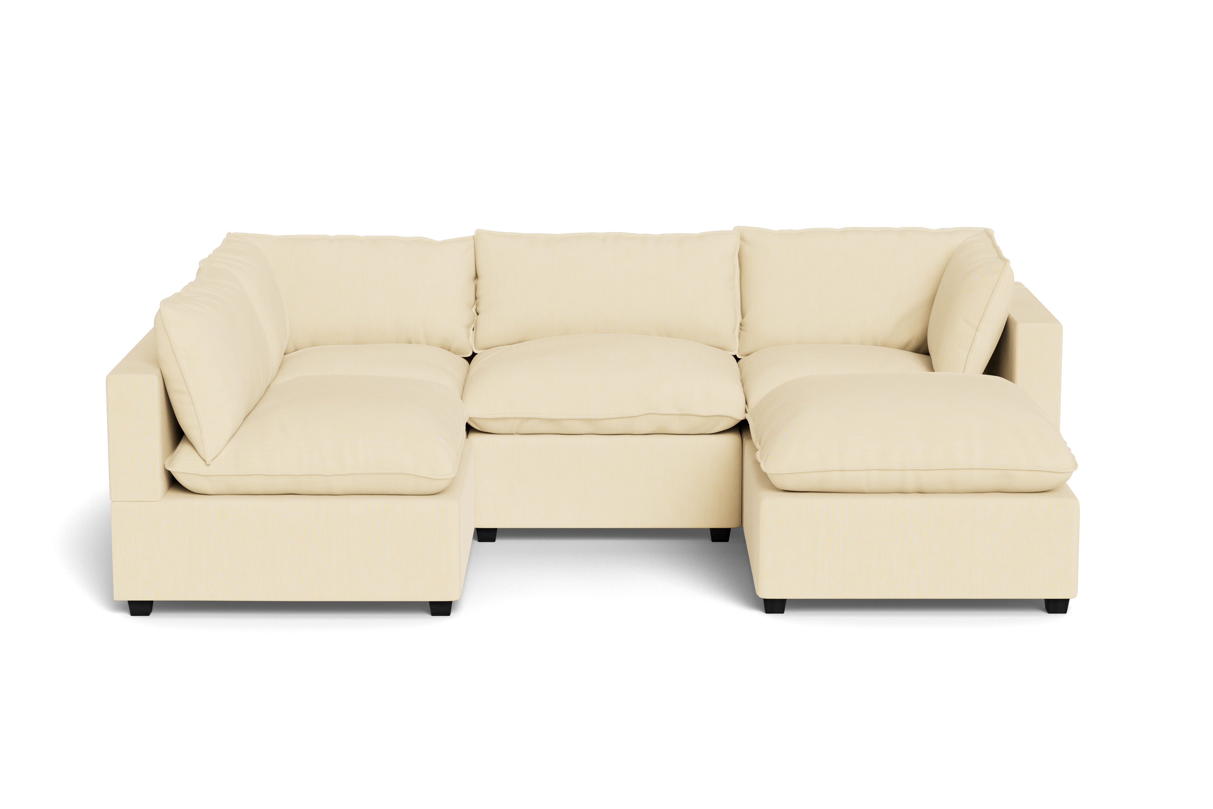Kova Pillow Cushion L-Shape + Ottoman