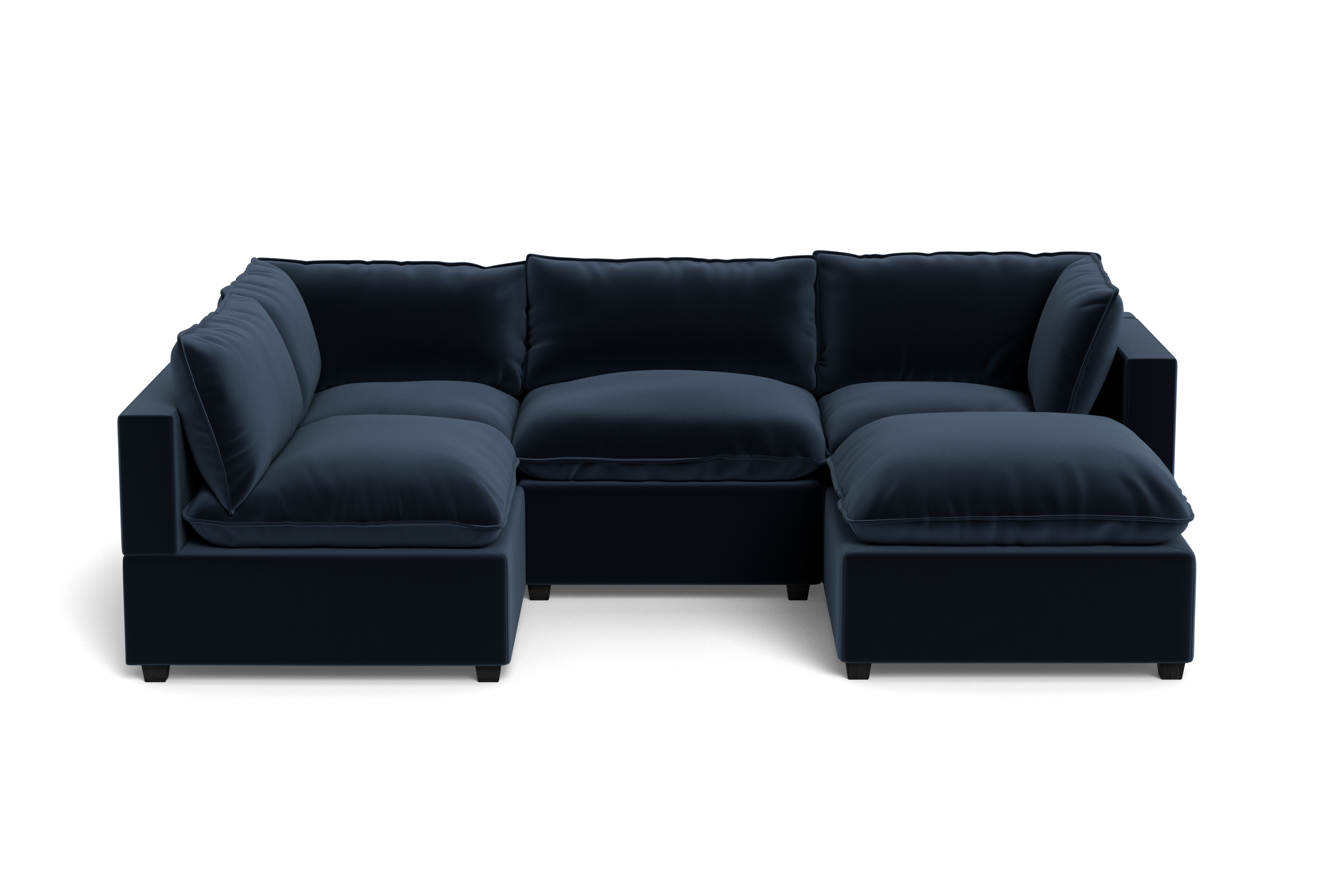Kova Pillow Cushion L-Shape + Ottoman
