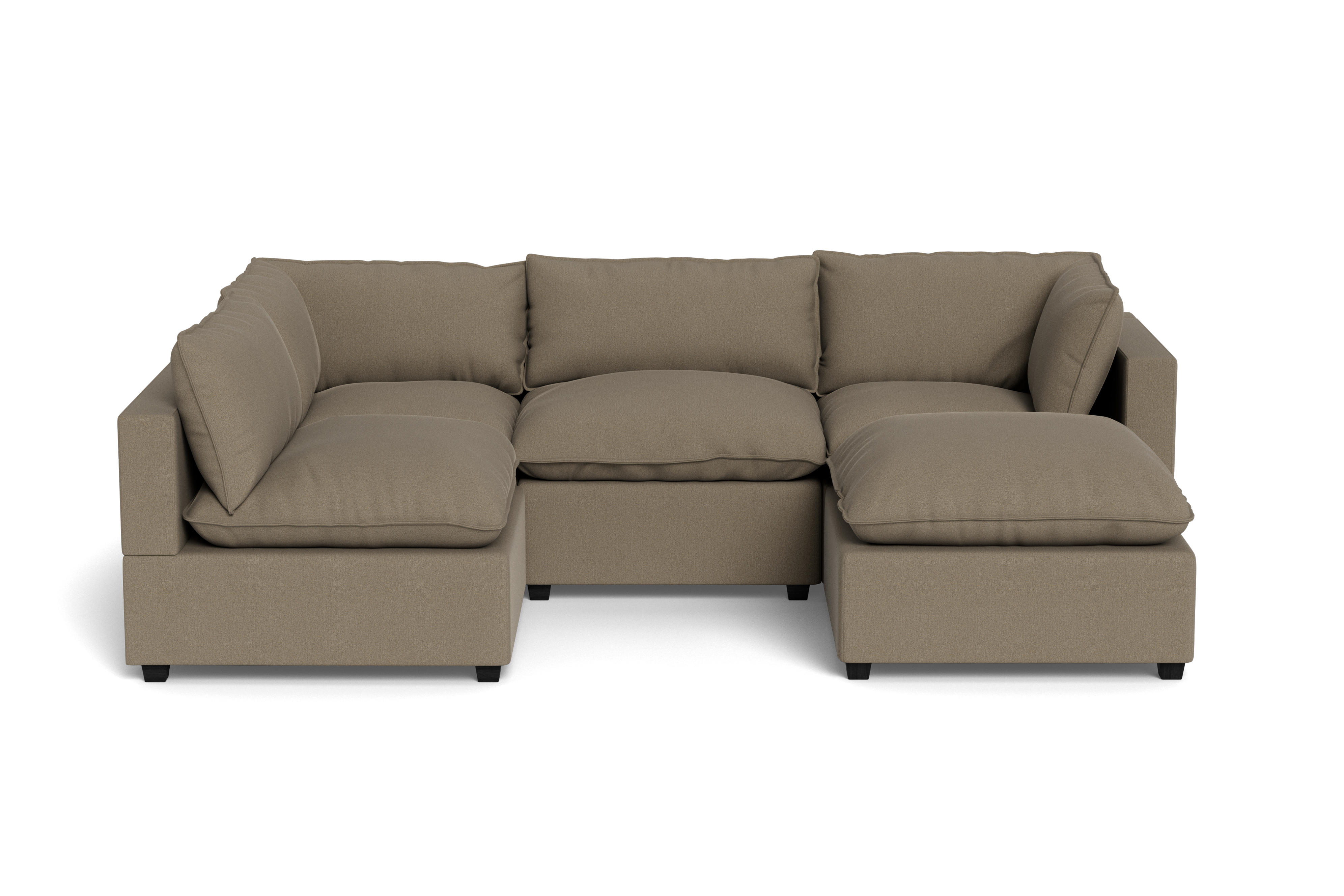 Kova Pillow Cushion L-Shape + Ottoman