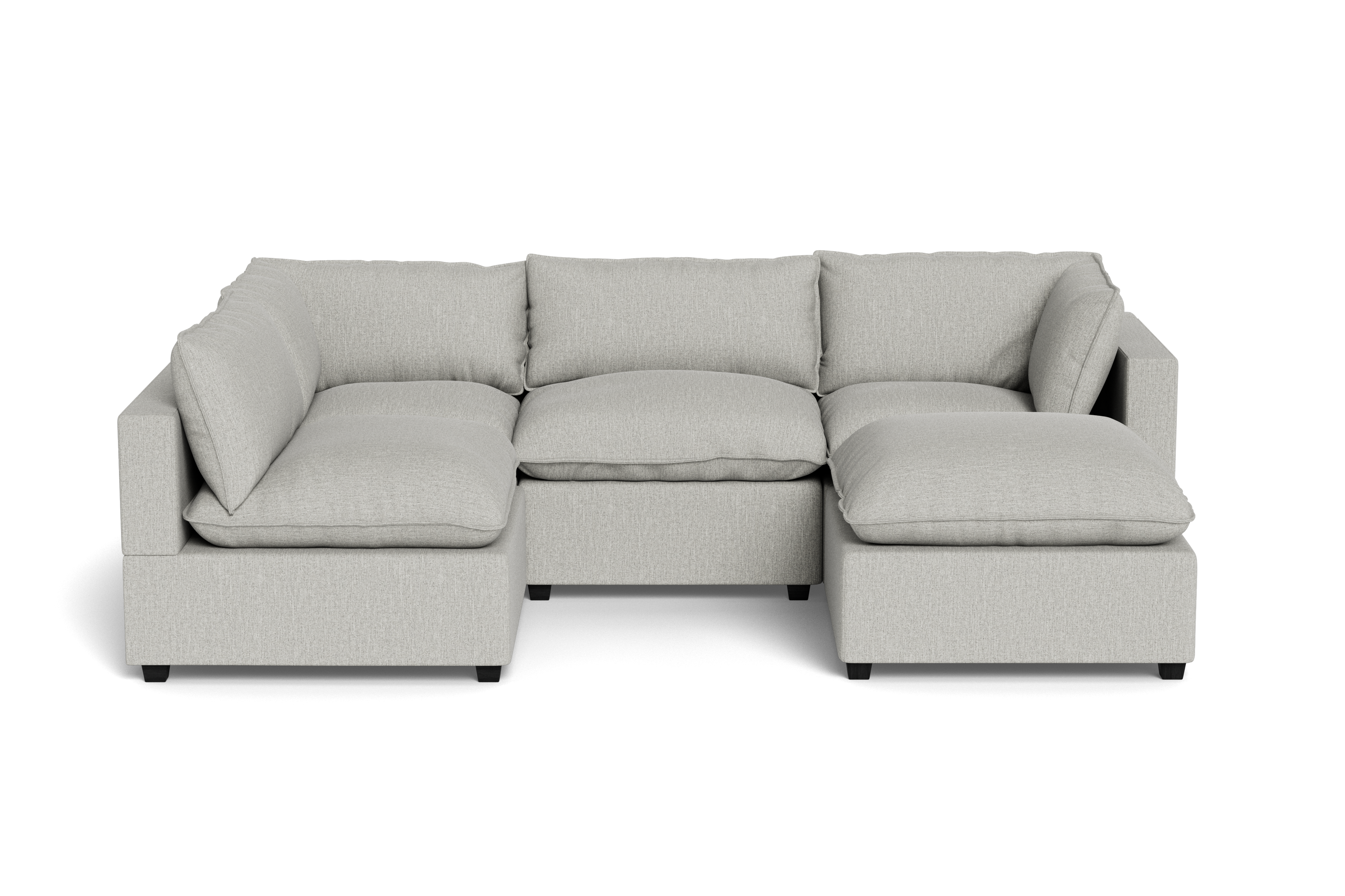 Kova Pillow Cushion L-Shape + Ottoman