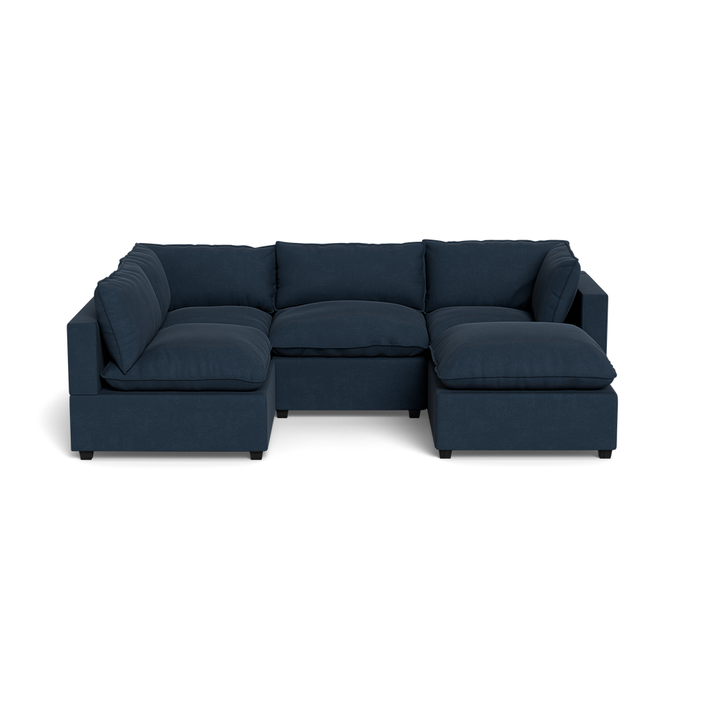 Kova Pillow Cushion L-Shape + Ottoman