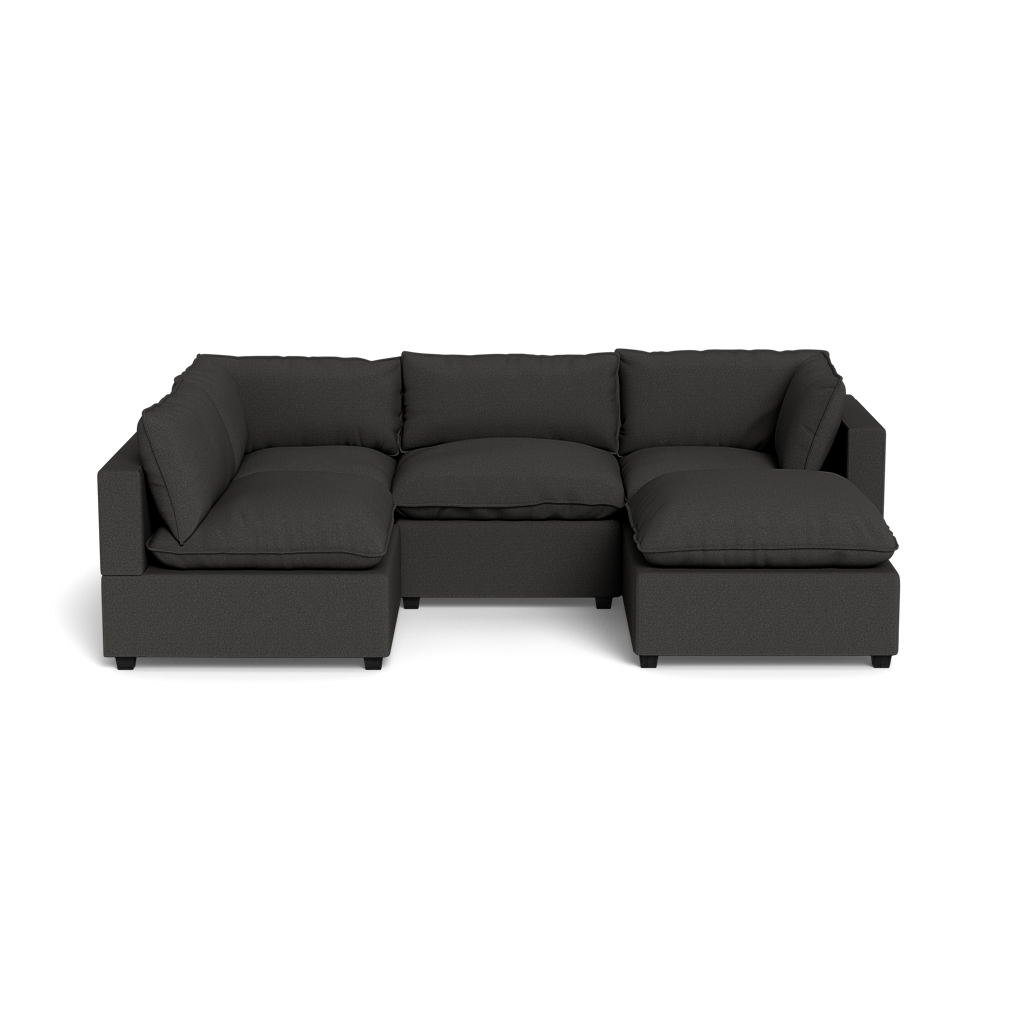 Kova Pillow Cushion L-Shape + Ottoman