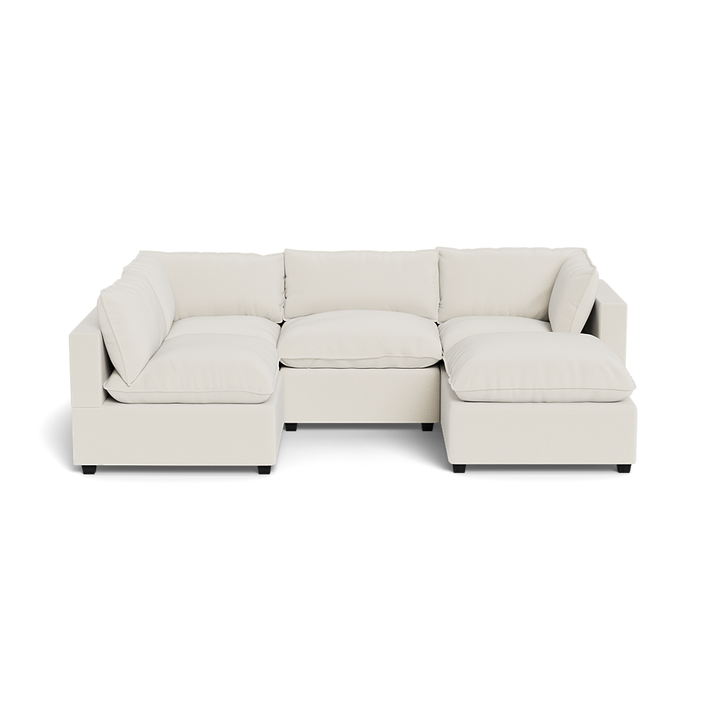 Kova Pillow Cushion L-Shape + Ottoman