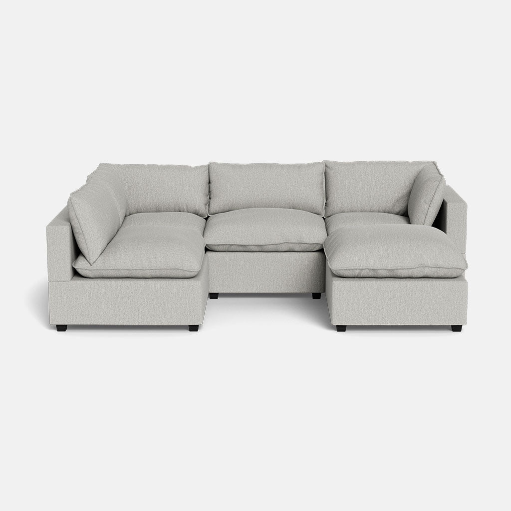Kova Pillow Cushion L-Shape + Ottoman