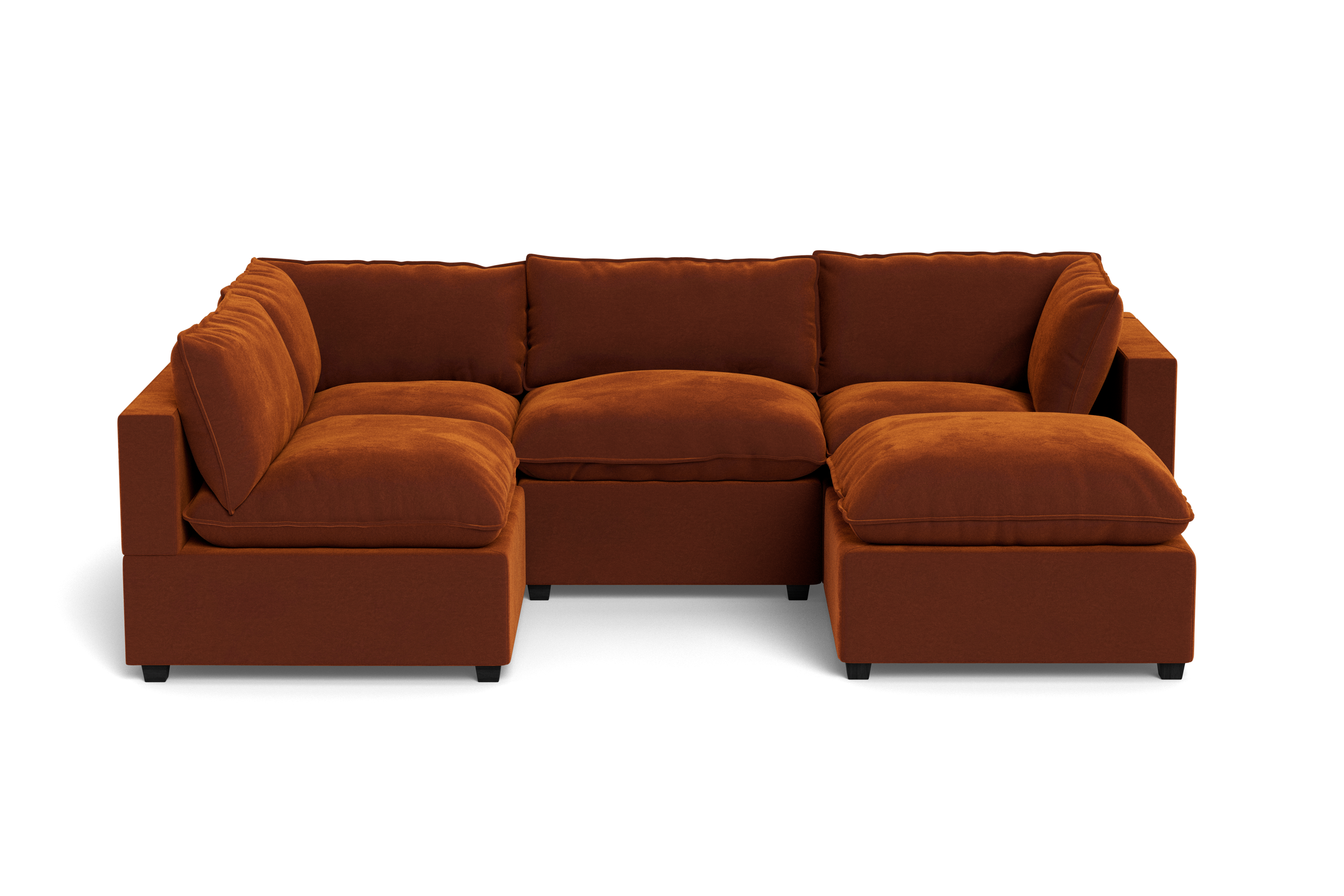 Kova Pillow Cushion L-Shape + Ottoman
