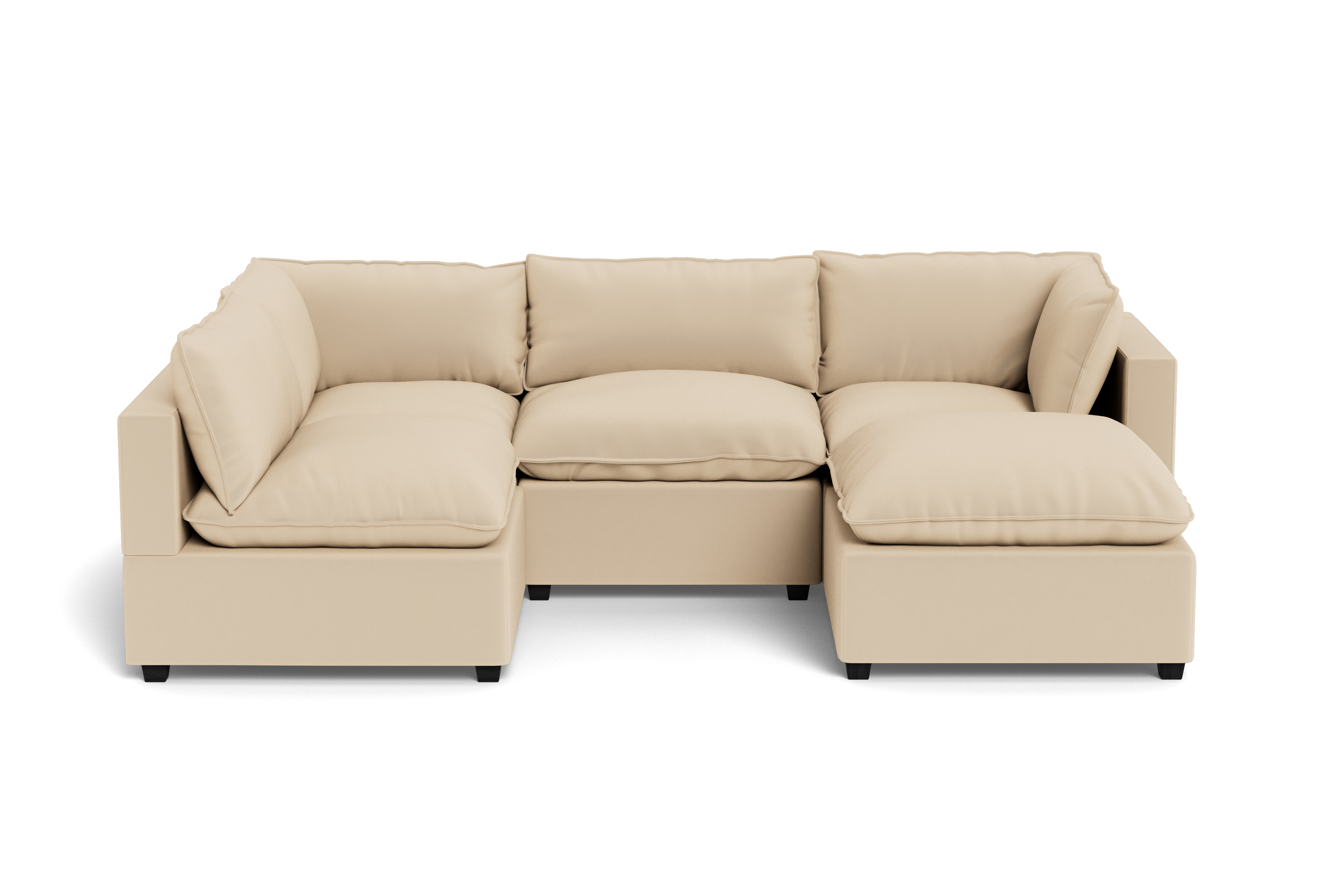 Kova Pillow Cushion L-Shape + Ottoman