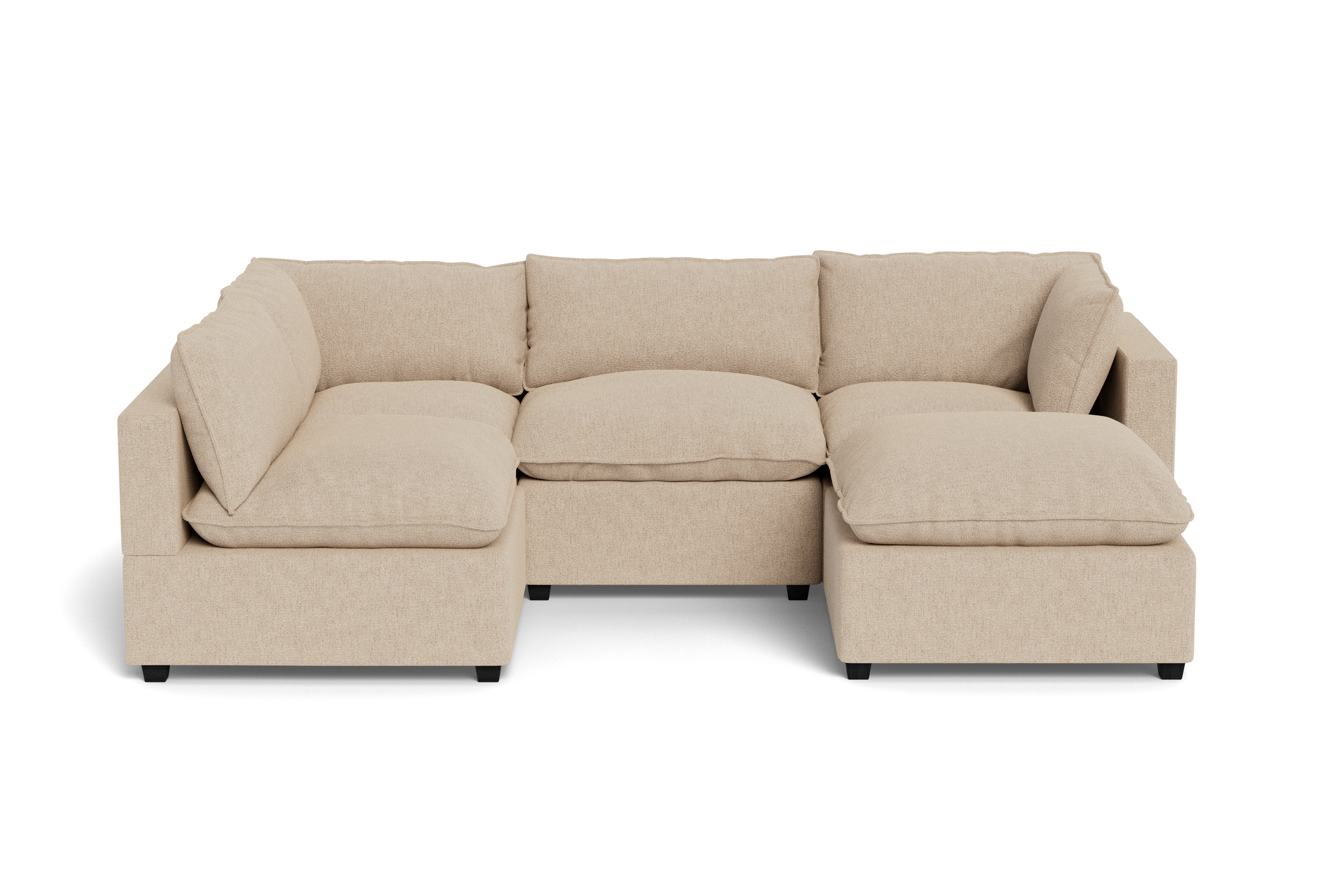 Kova Pillow Cushion L-Shape + Ottoman