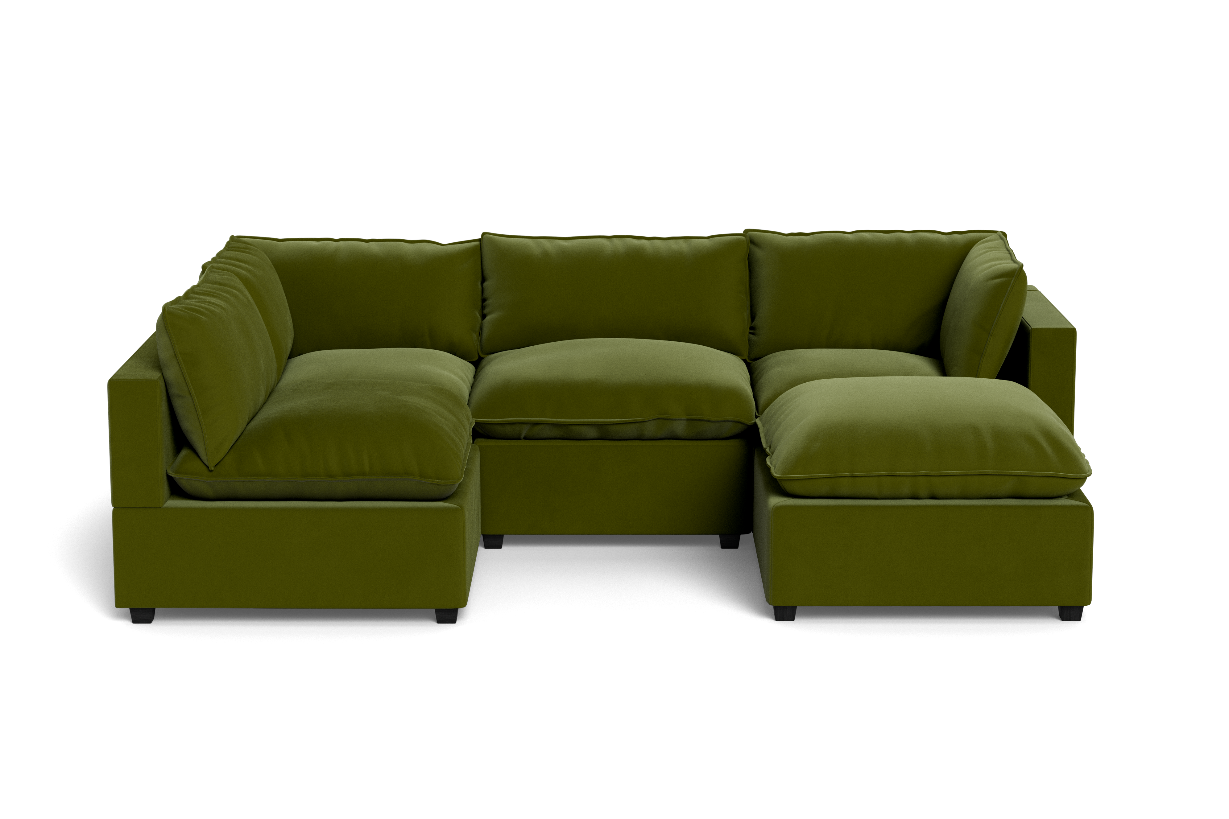 Kova Pillow Cushion L-Shape + Ottoman