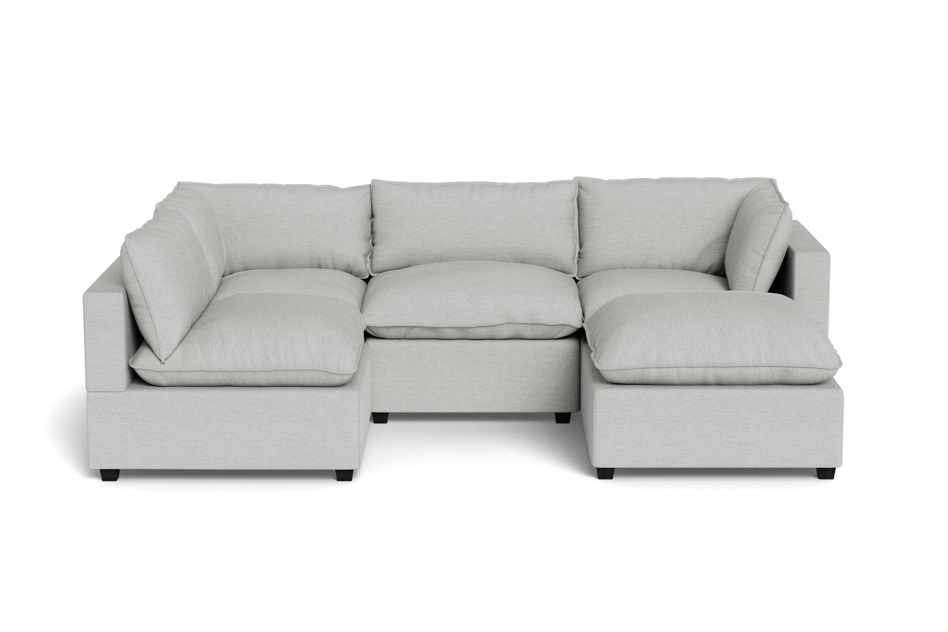 Kova Pillow Cushion L-Shape + Ottoman