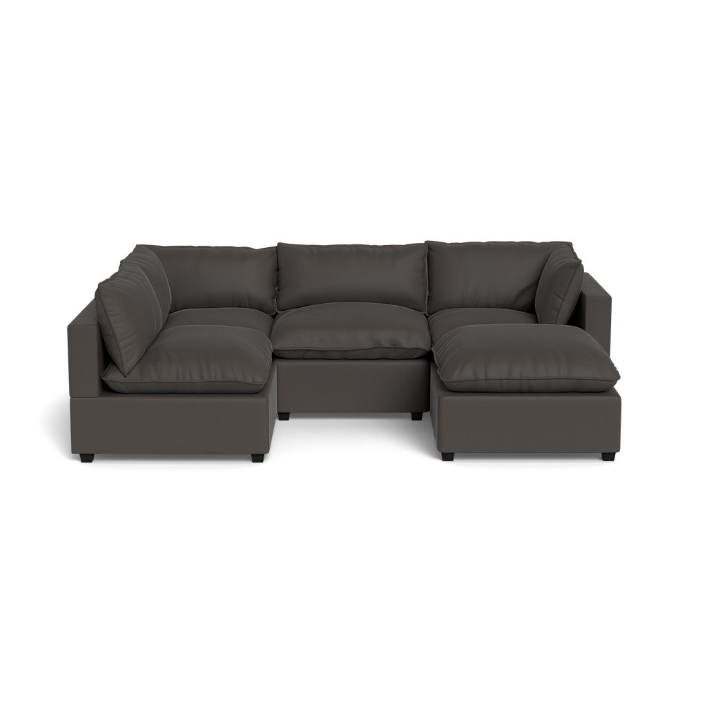 Kova Pillow Cushion L-Shape + Ottoman