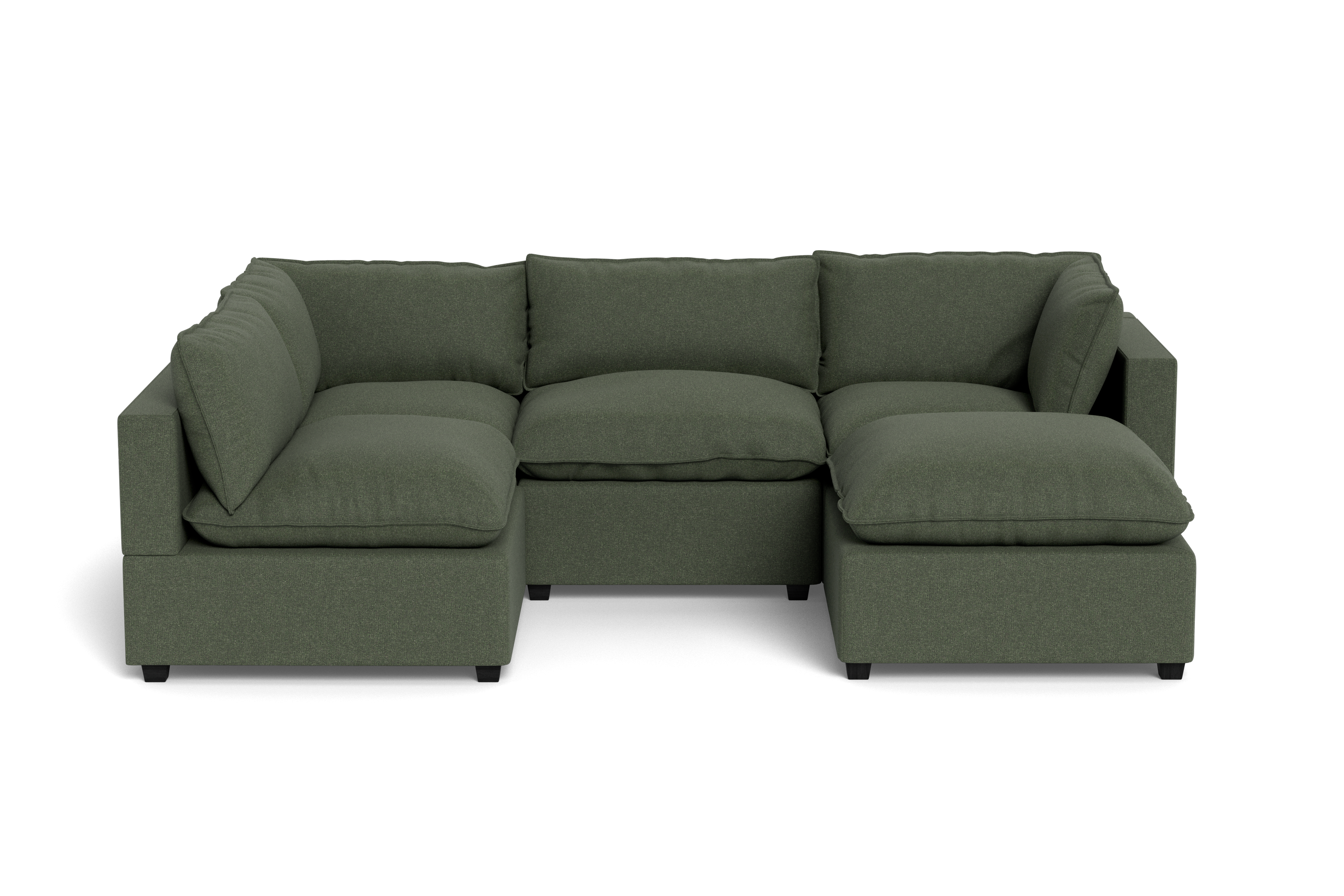 Kova Pillow Cushion L-Shape + Ottoman
