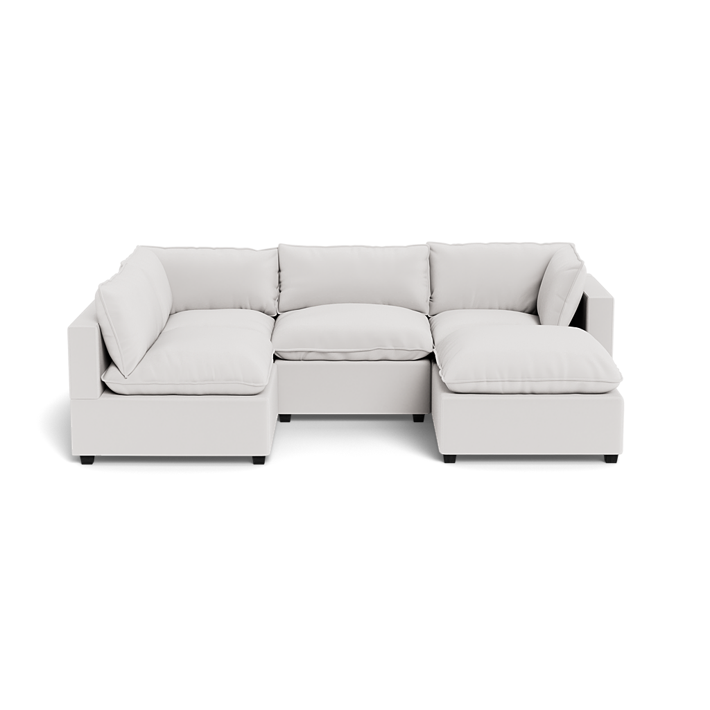 Kova Pillow Cushion L-Shape + Ottoman