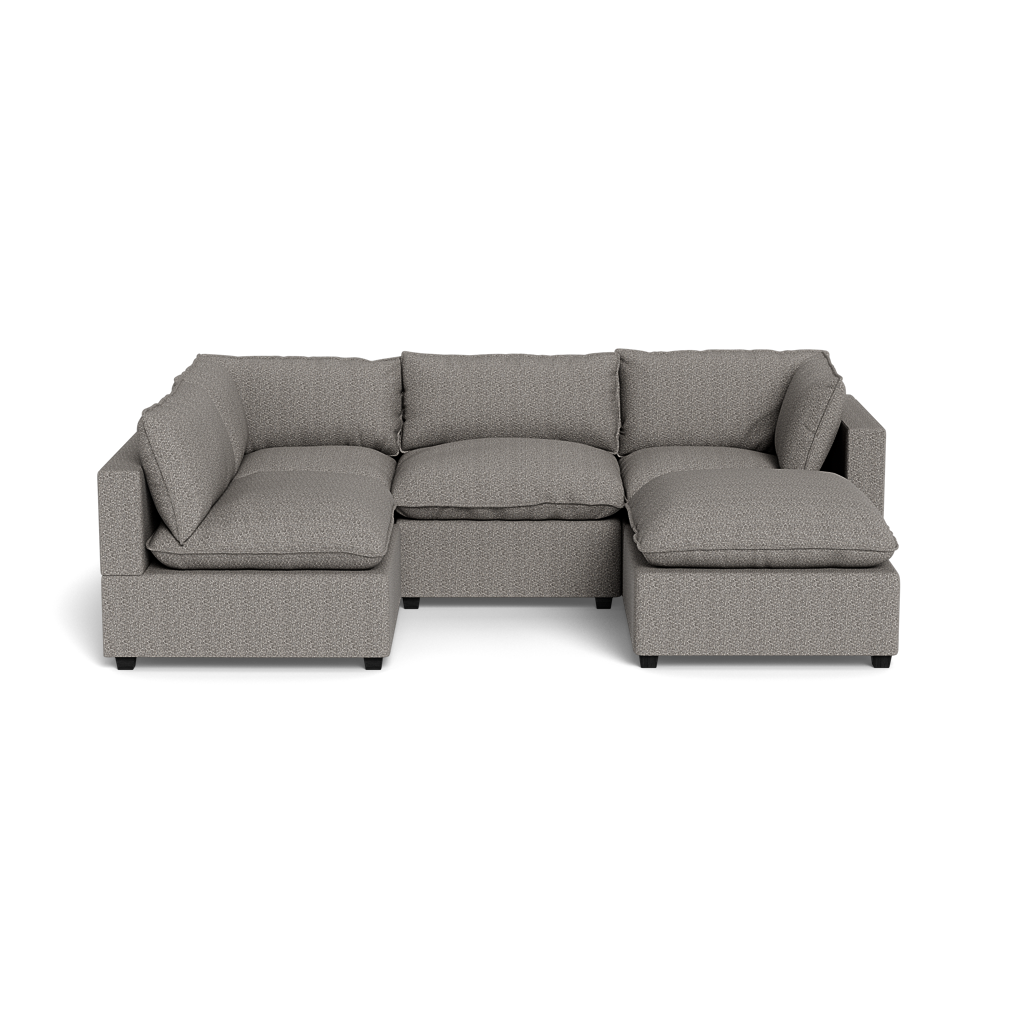 Kova Pillow Cushion L-Shape + Ottoman
