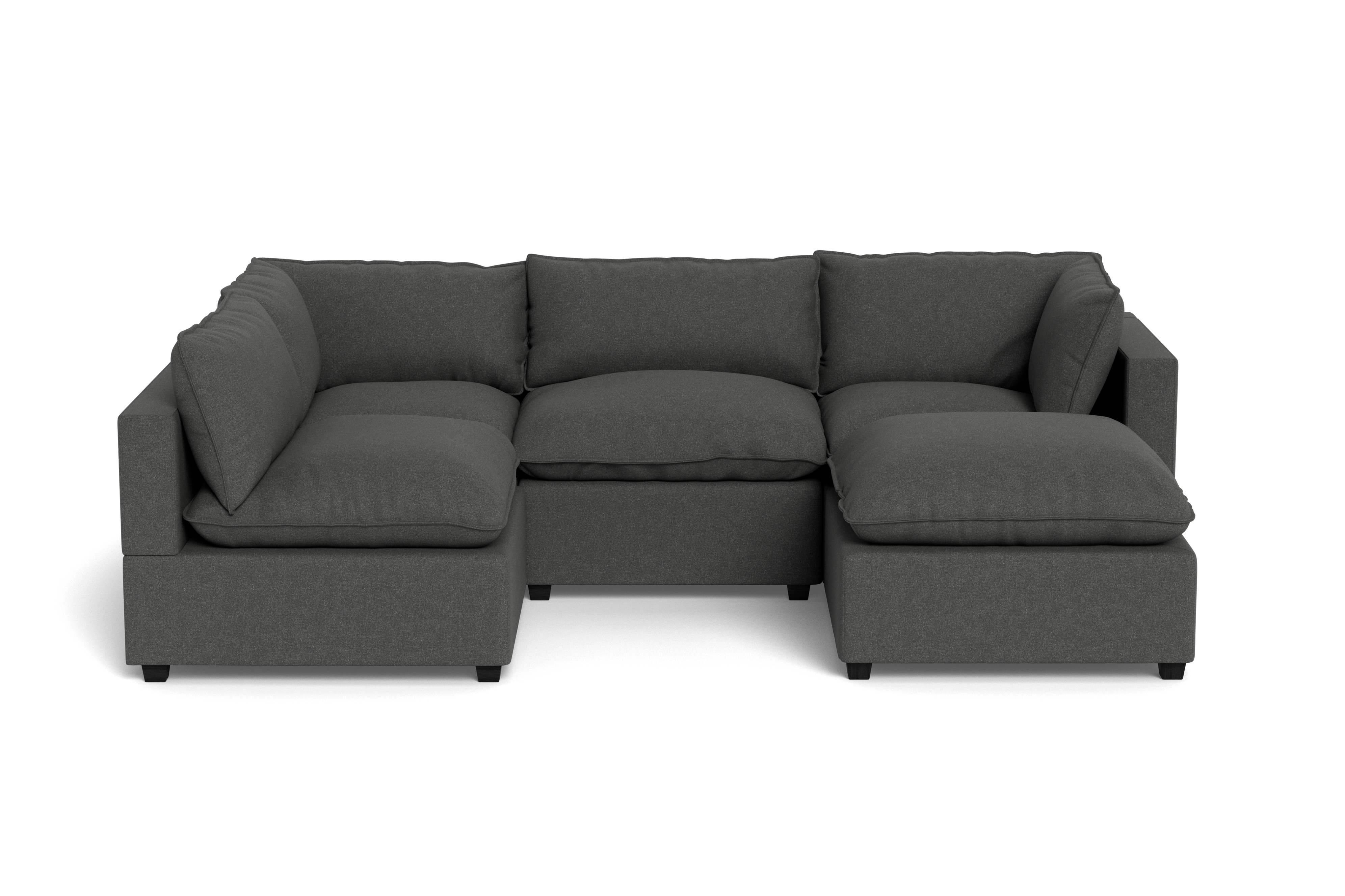 Kova Pillow Cushion L-Shape + Ottoman