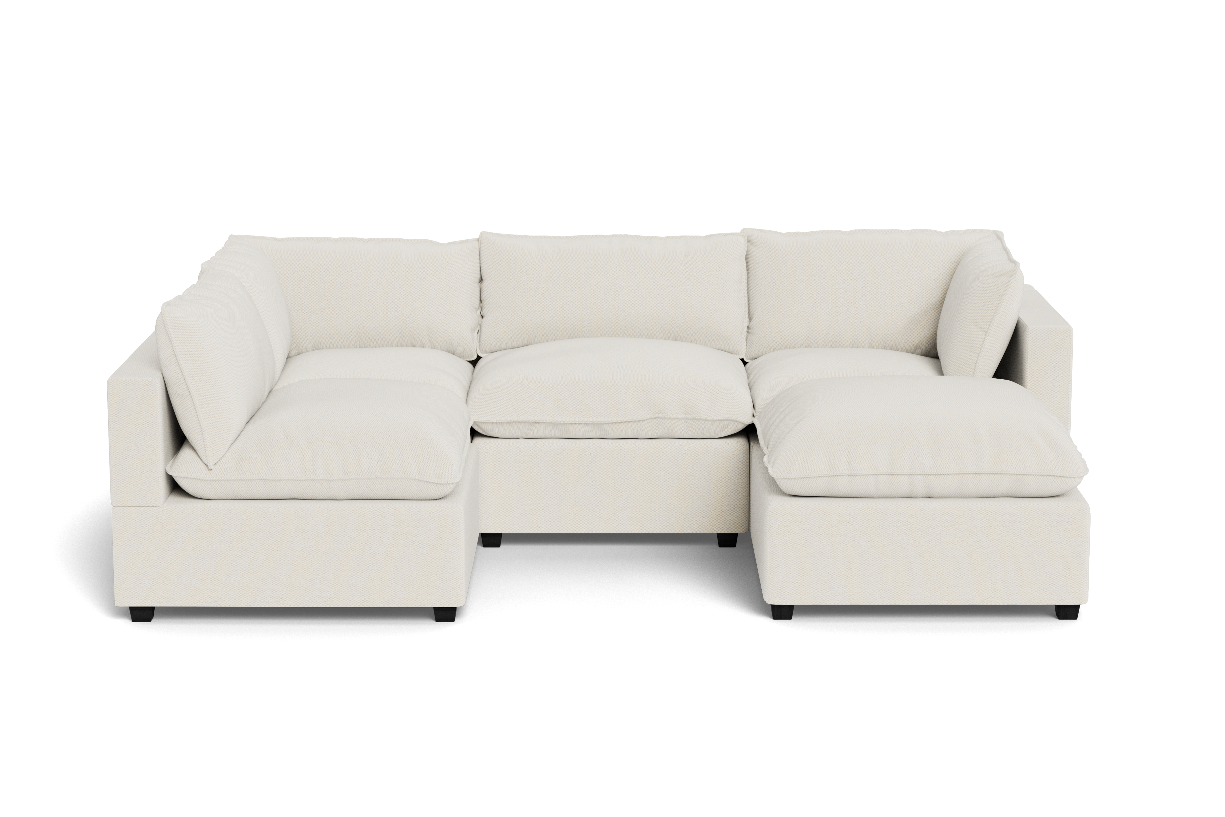 Kova Pillow Cushion L-Shape + Ottoman