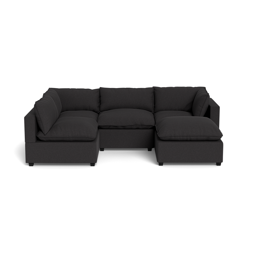 Kova Pillow Cushion L-Shape + Ottoman