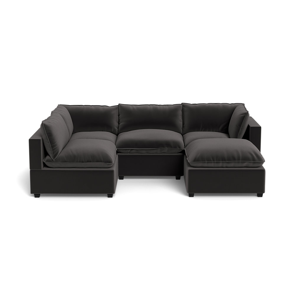 Kova Pillow Cushion L-Shape + Ottoman