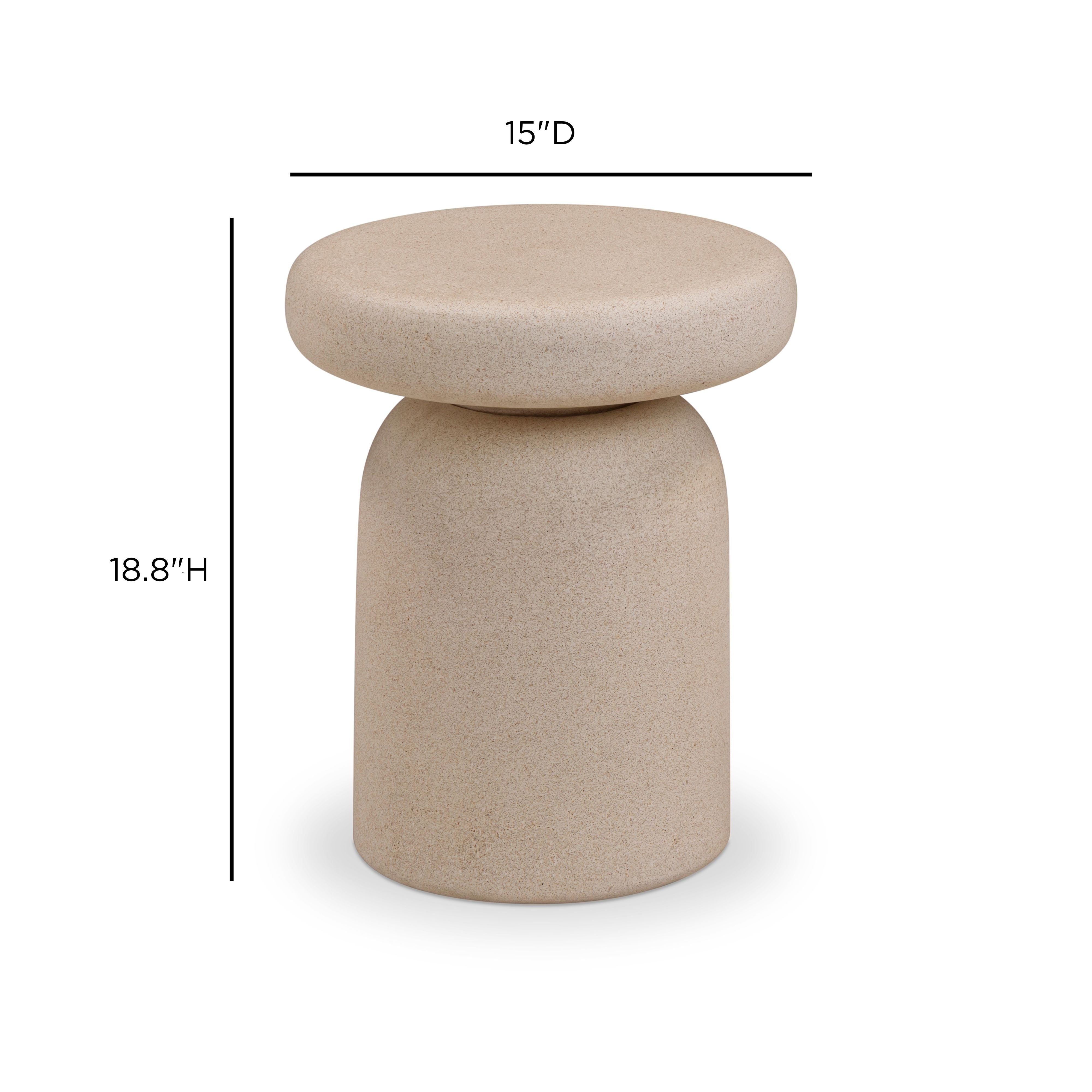 Lydia Concrete Indoor/Outdoor Side Table