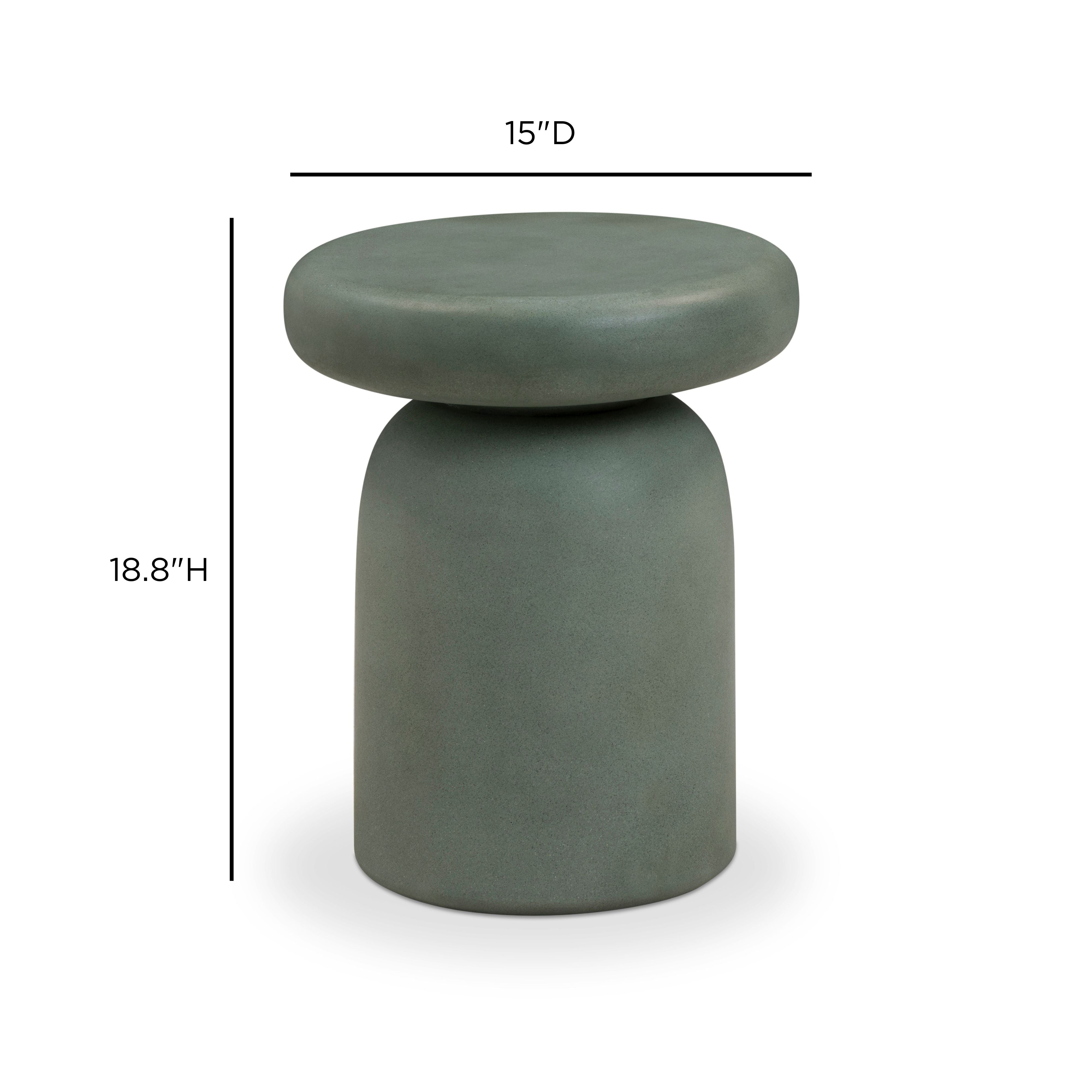 Lydia Concrete Indoor/Outdoor Side Table