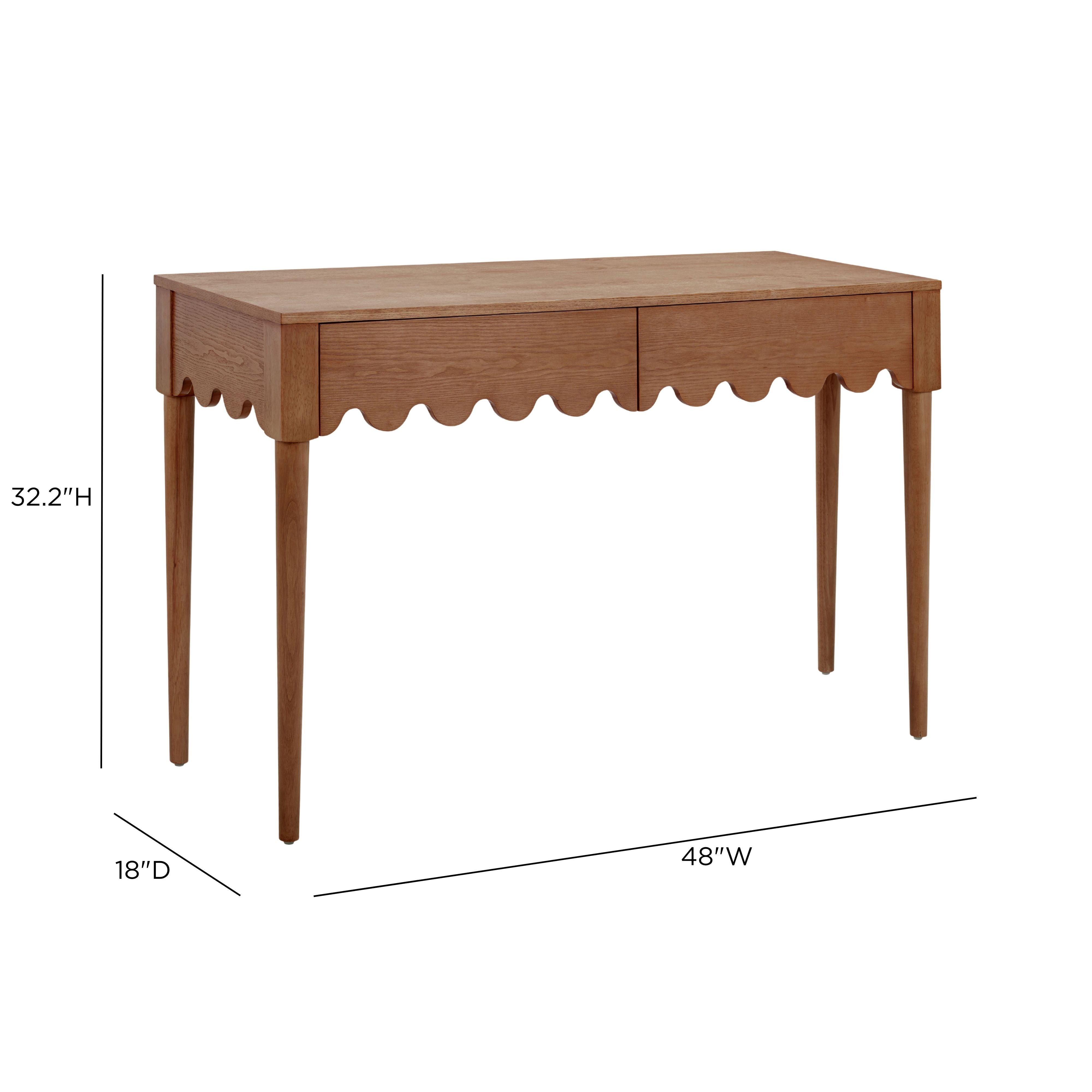 Oodle 48" 2-Drawer Desk