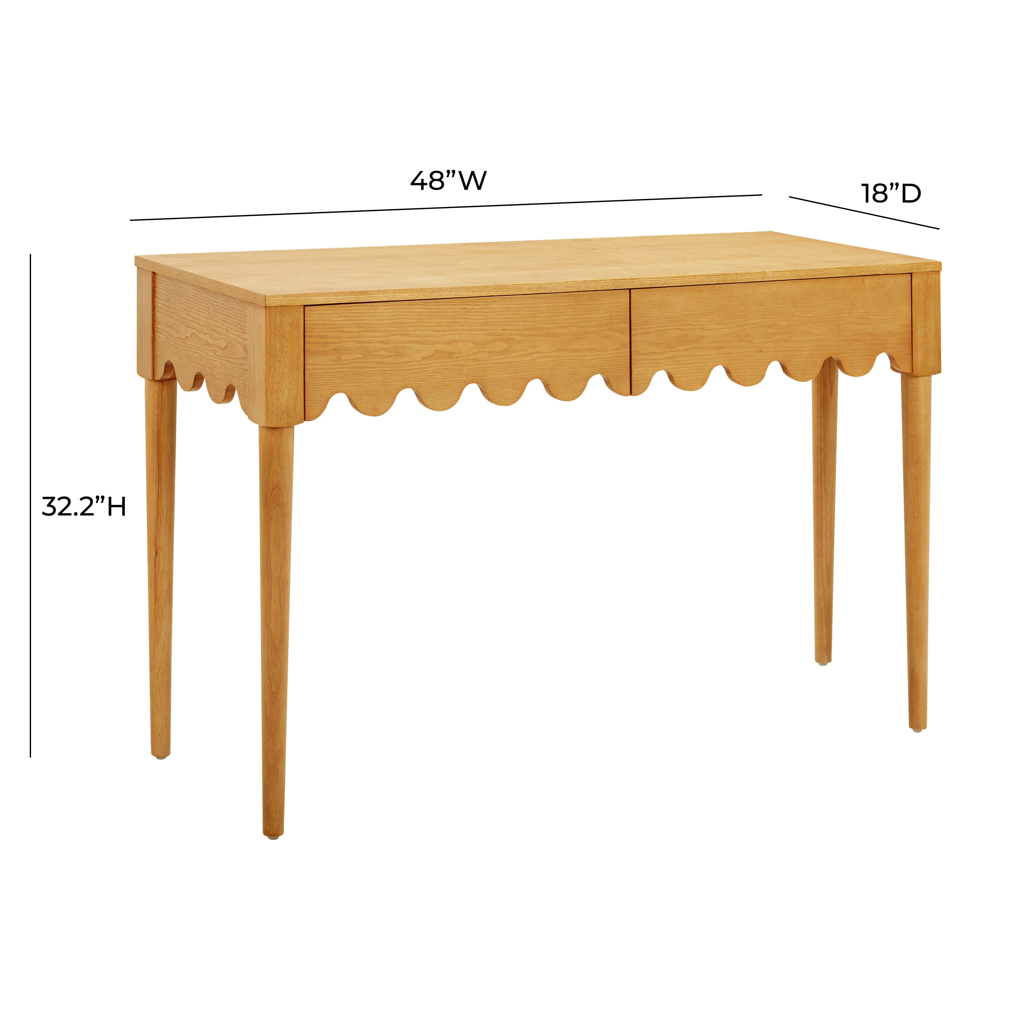 Oodle 48" 2-Drawer Desk