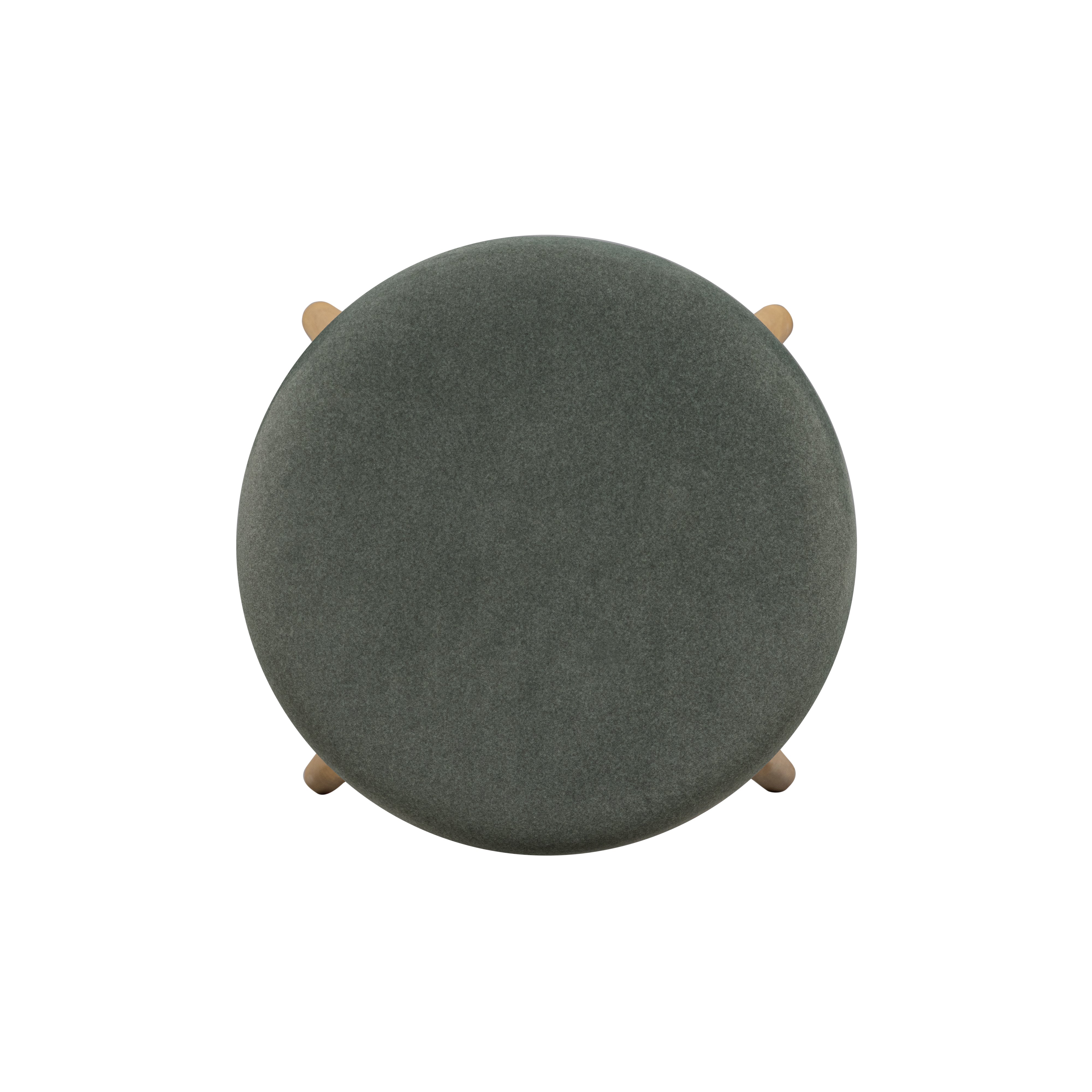Oodle Performance Vegan Mohair Bar and Counter Stool