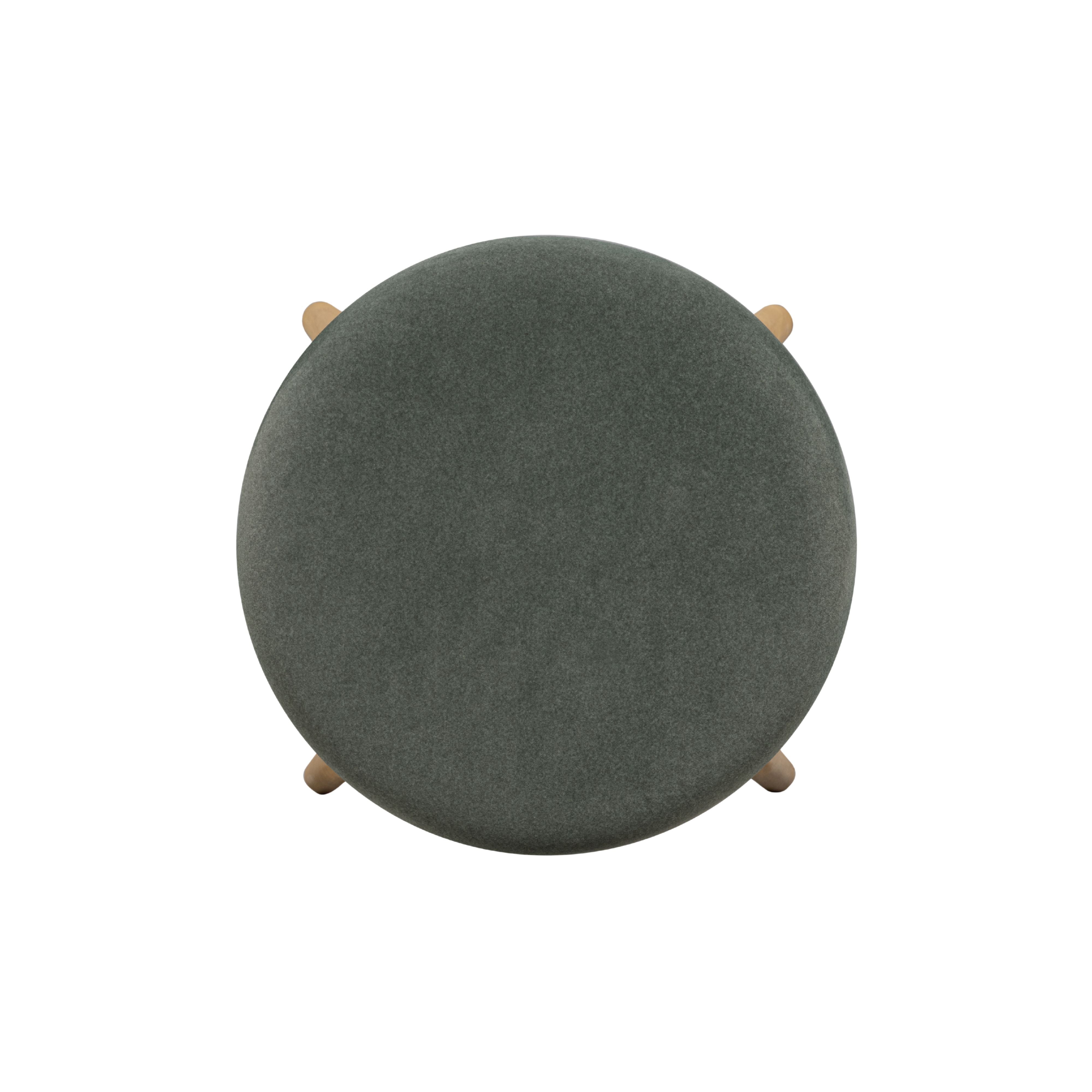 Oodle Performance Vegan Mohair Bar and Counter Stool