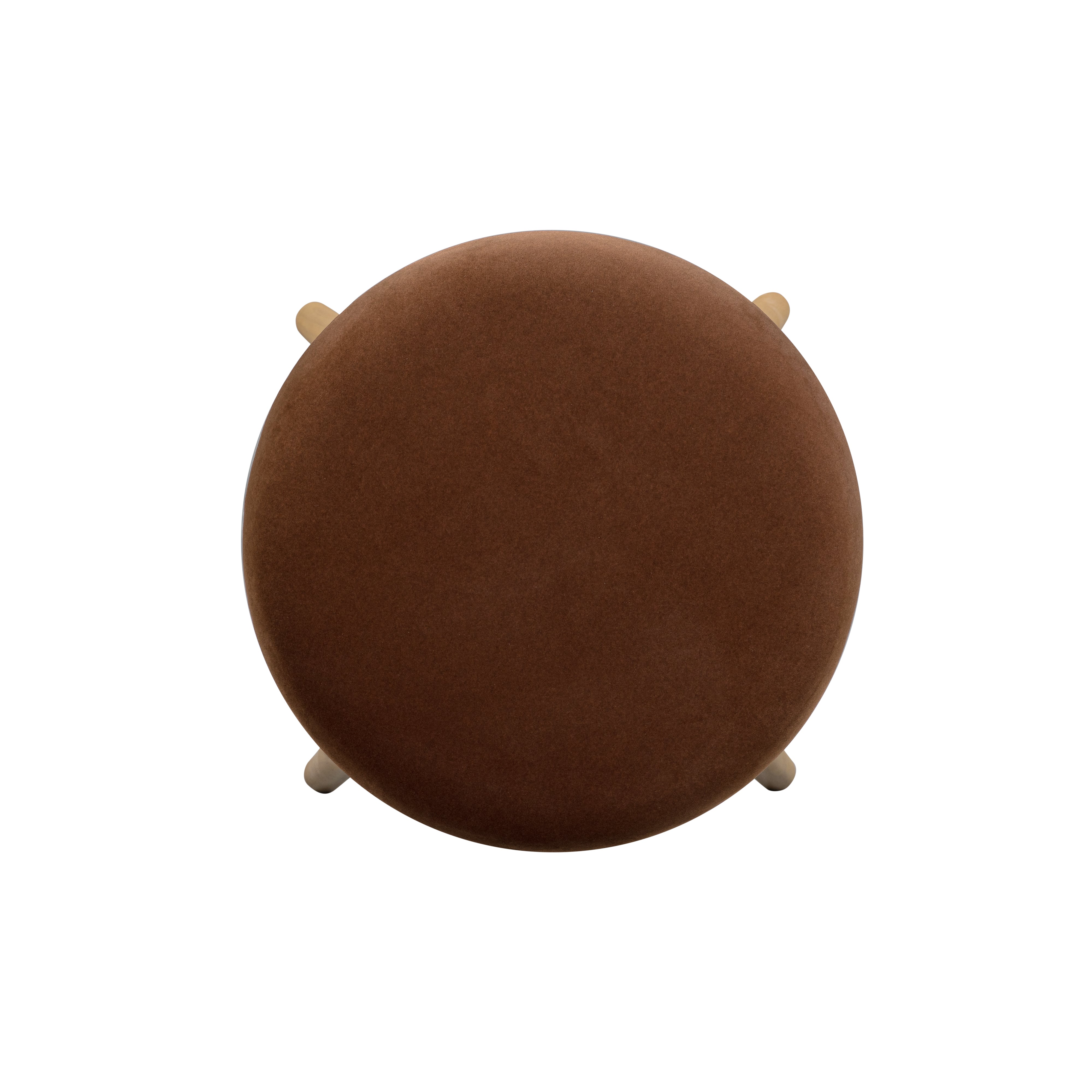 Oodle Performance Vegan Mohair Bar and Counter Stool