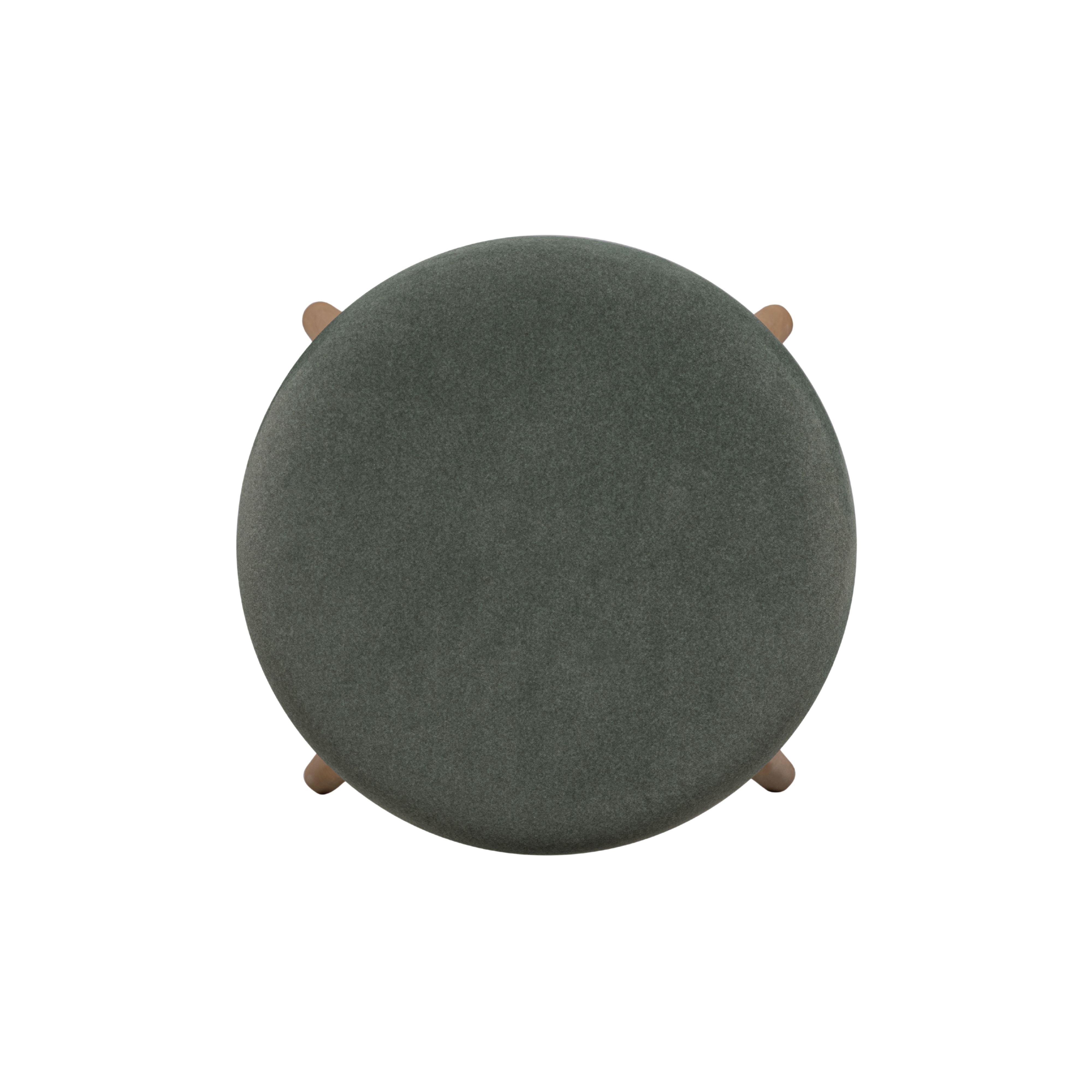 Oodle Performance Vegan Mohair Bar and Counter Stool