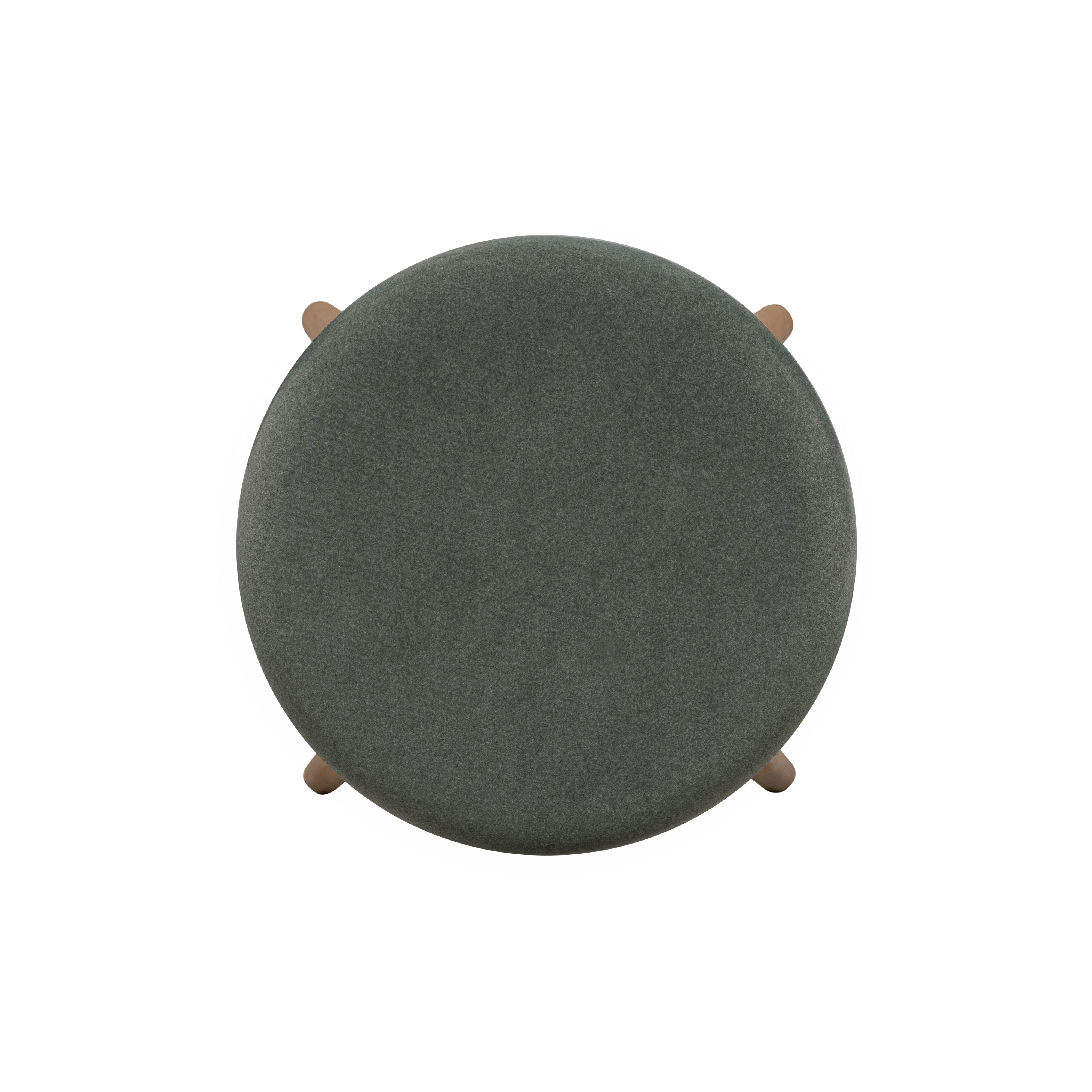 Oodle Performance Vegan Mohair Bar and Counter Stool