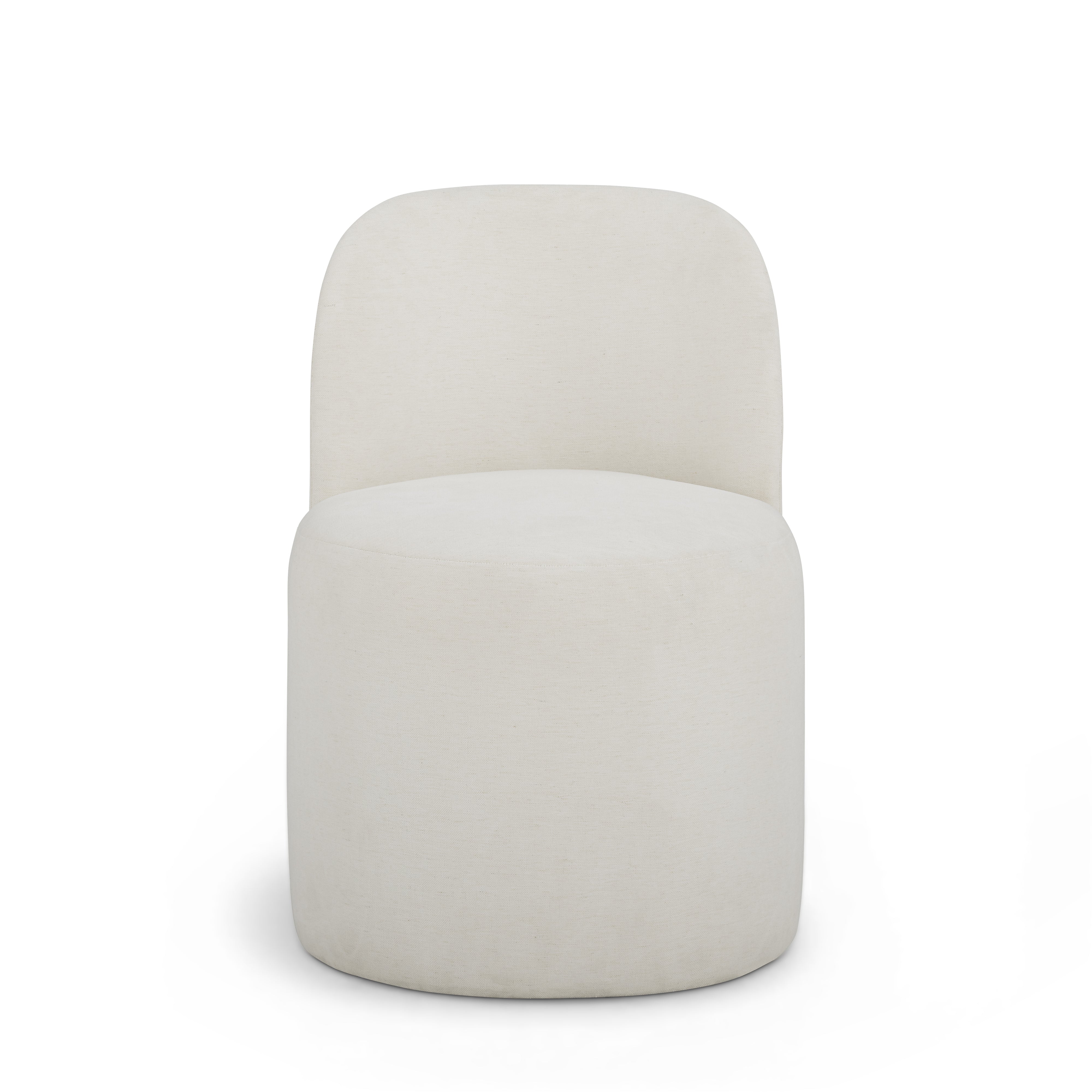 Persa Round Back Performance Chenille Dining Chair