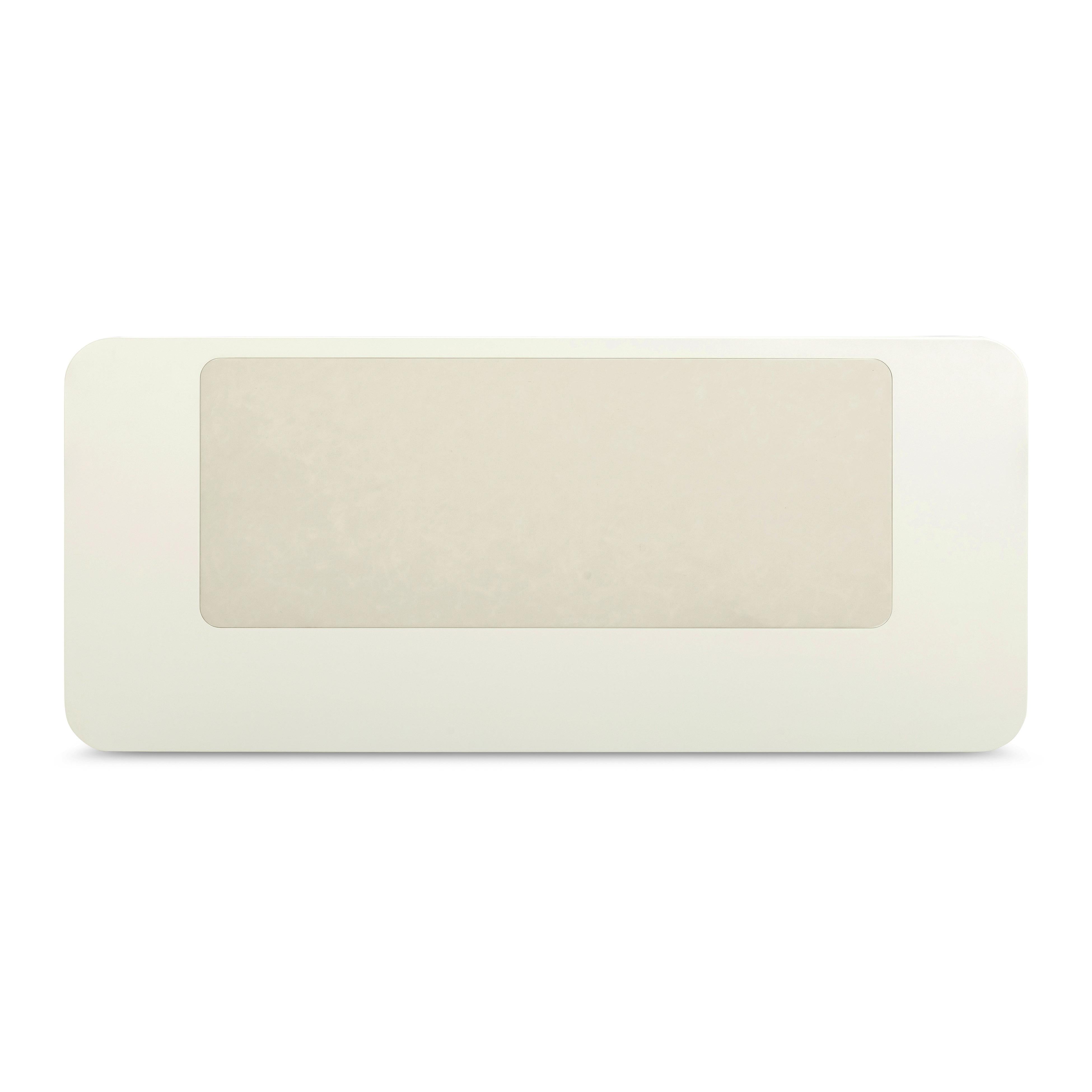 Sarah 55" Cream 2-Drawer Executive Work Desk