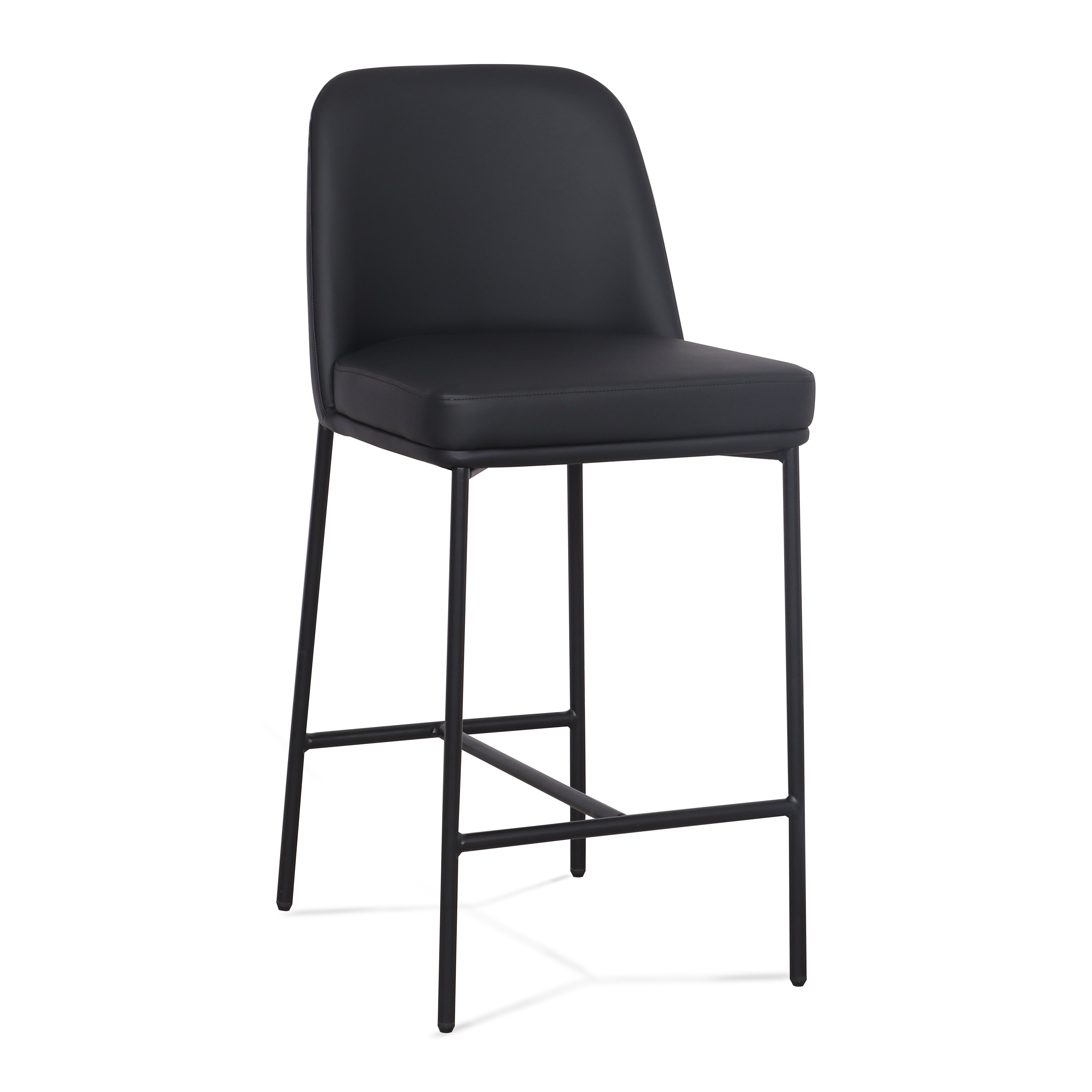 Sydney Performance Vegan Leather Counter Stool - Set of 2