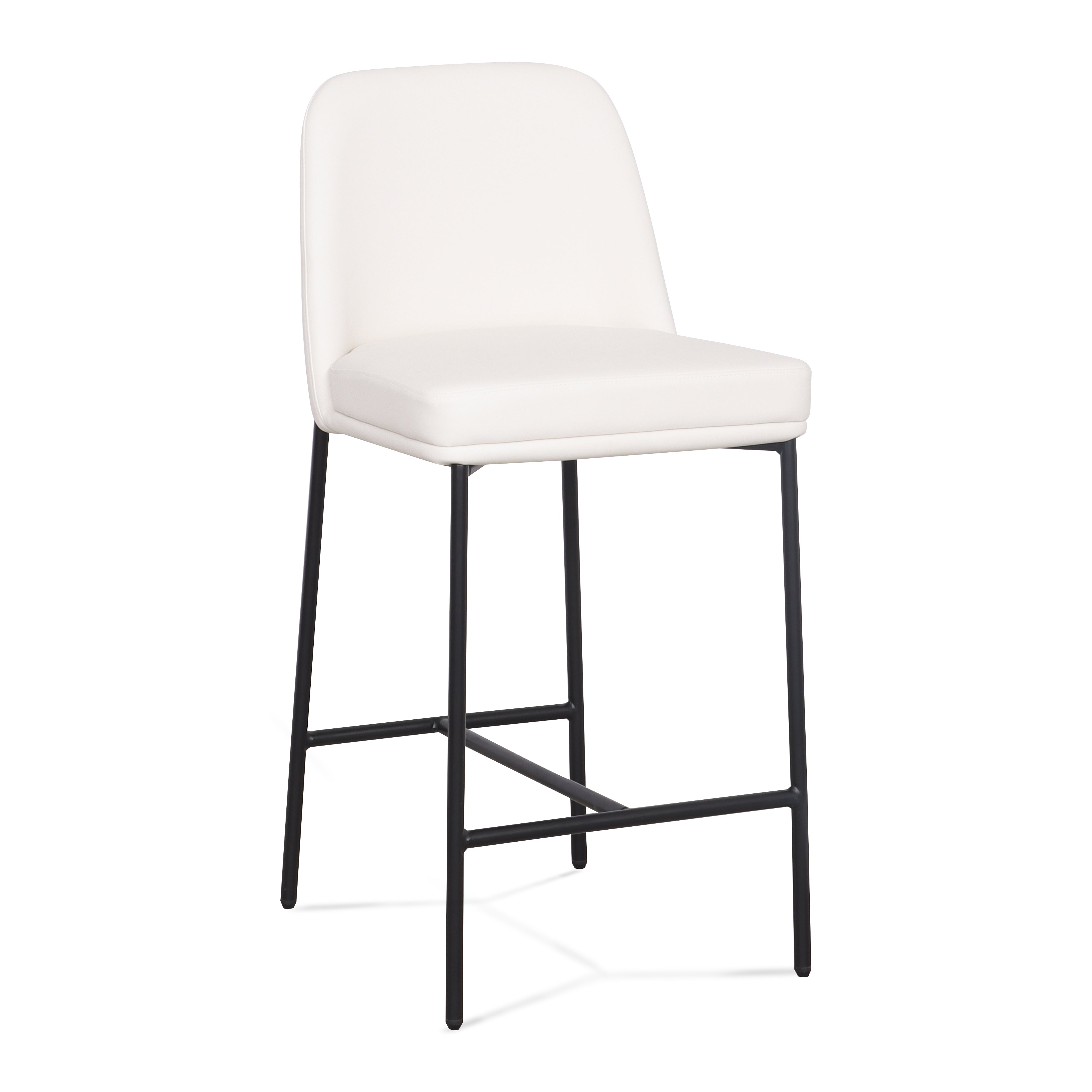 Sydney Performance Vegan Leather Counter Stool - Set of 2