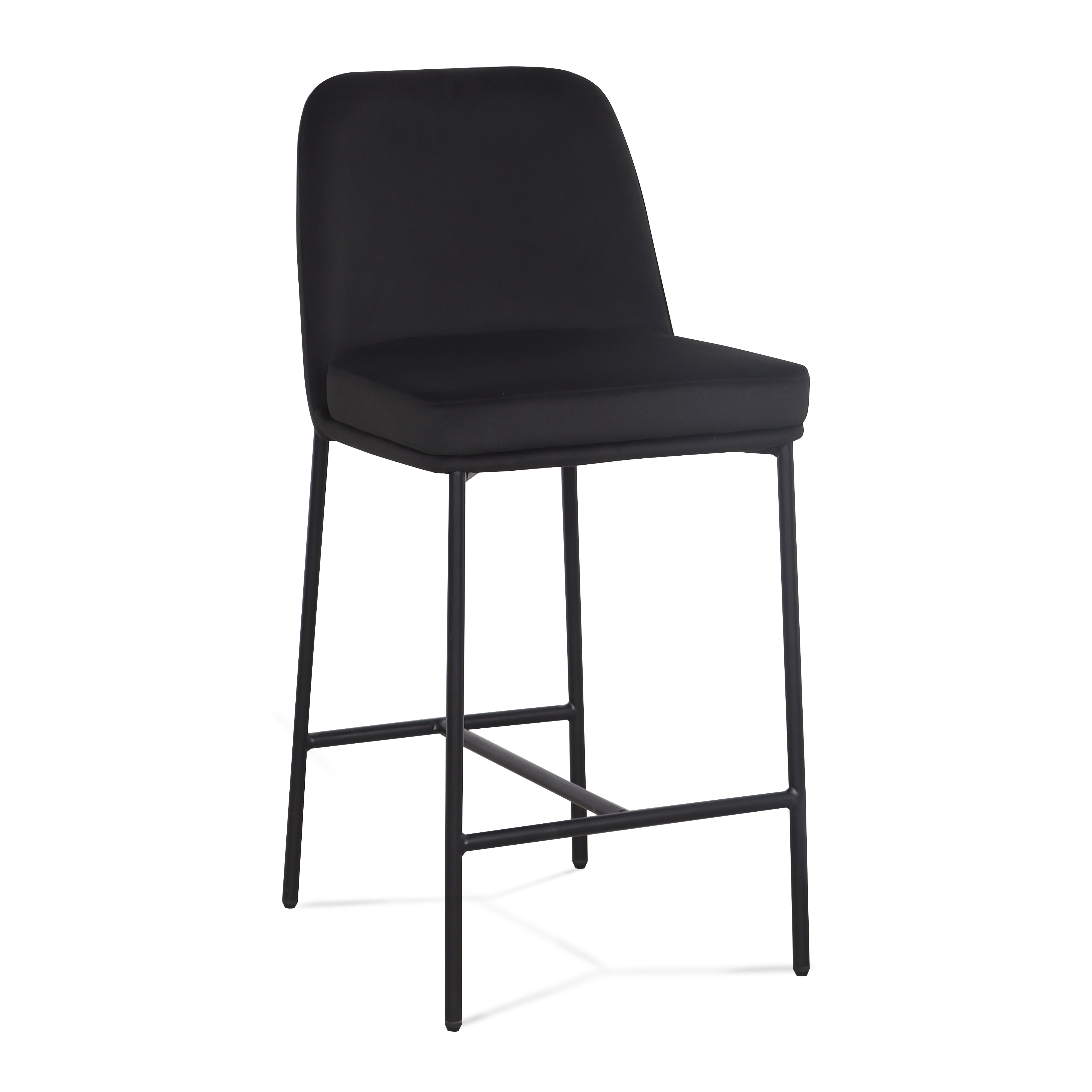 Sydney Performance Velvet Counter Stool Set of 2