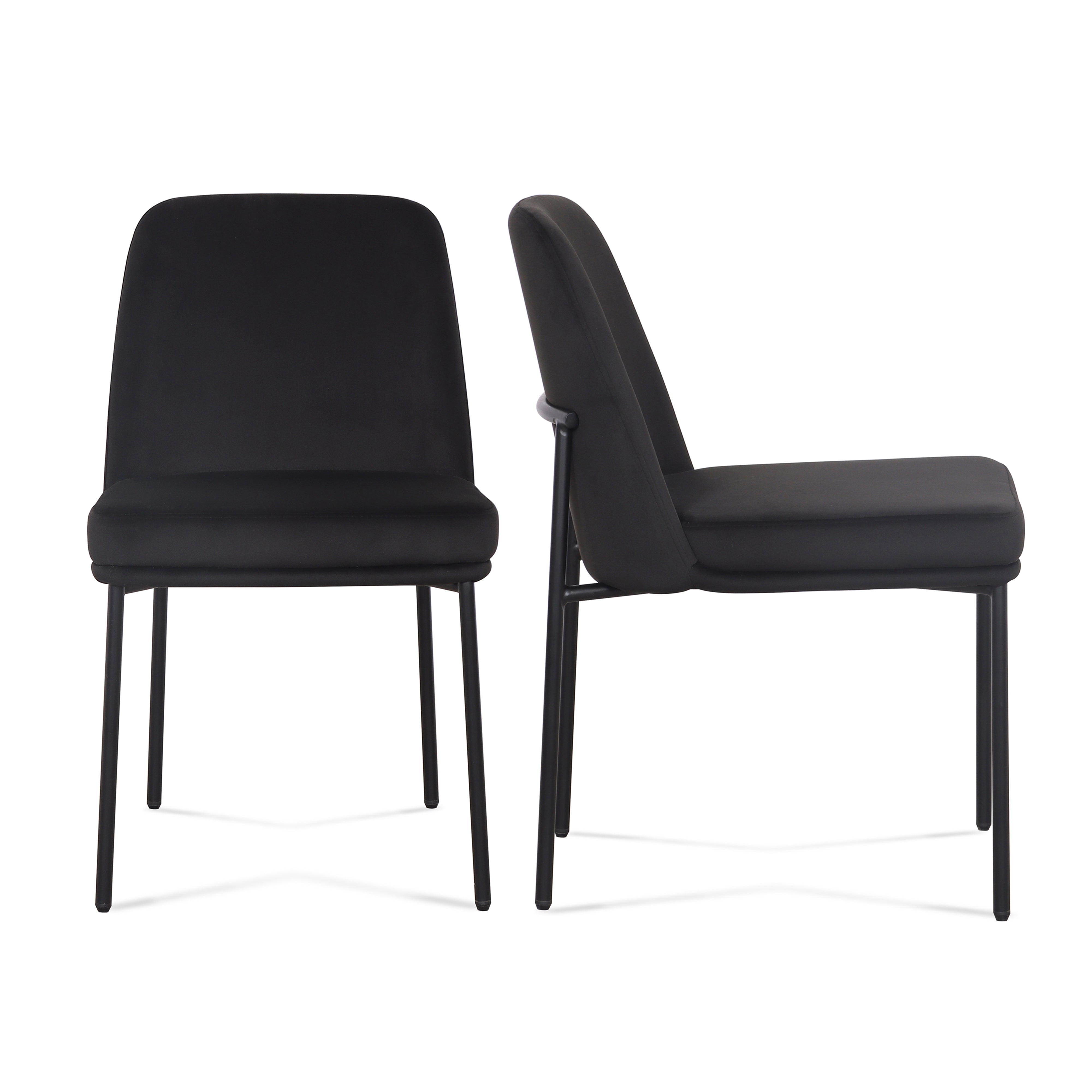Sydney Performance Velvet Dining Chair - Set of 2